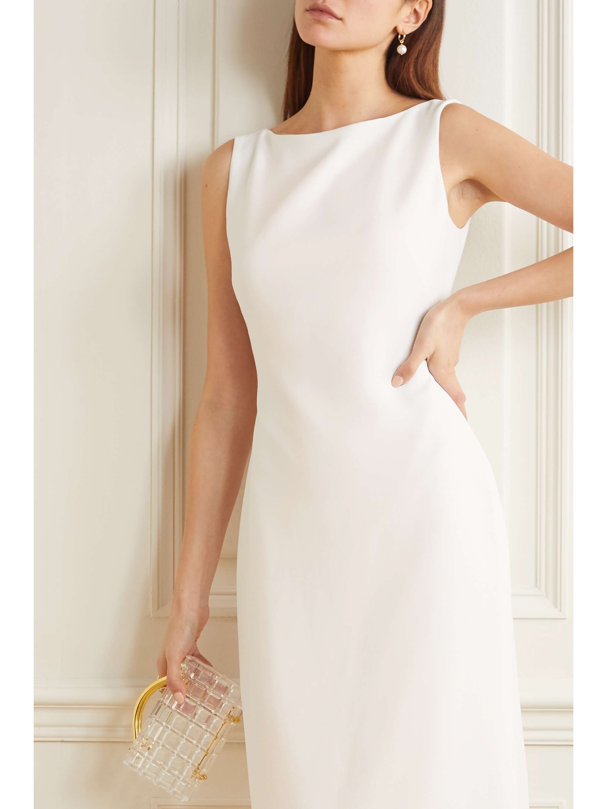 brandon maxwell midi dress