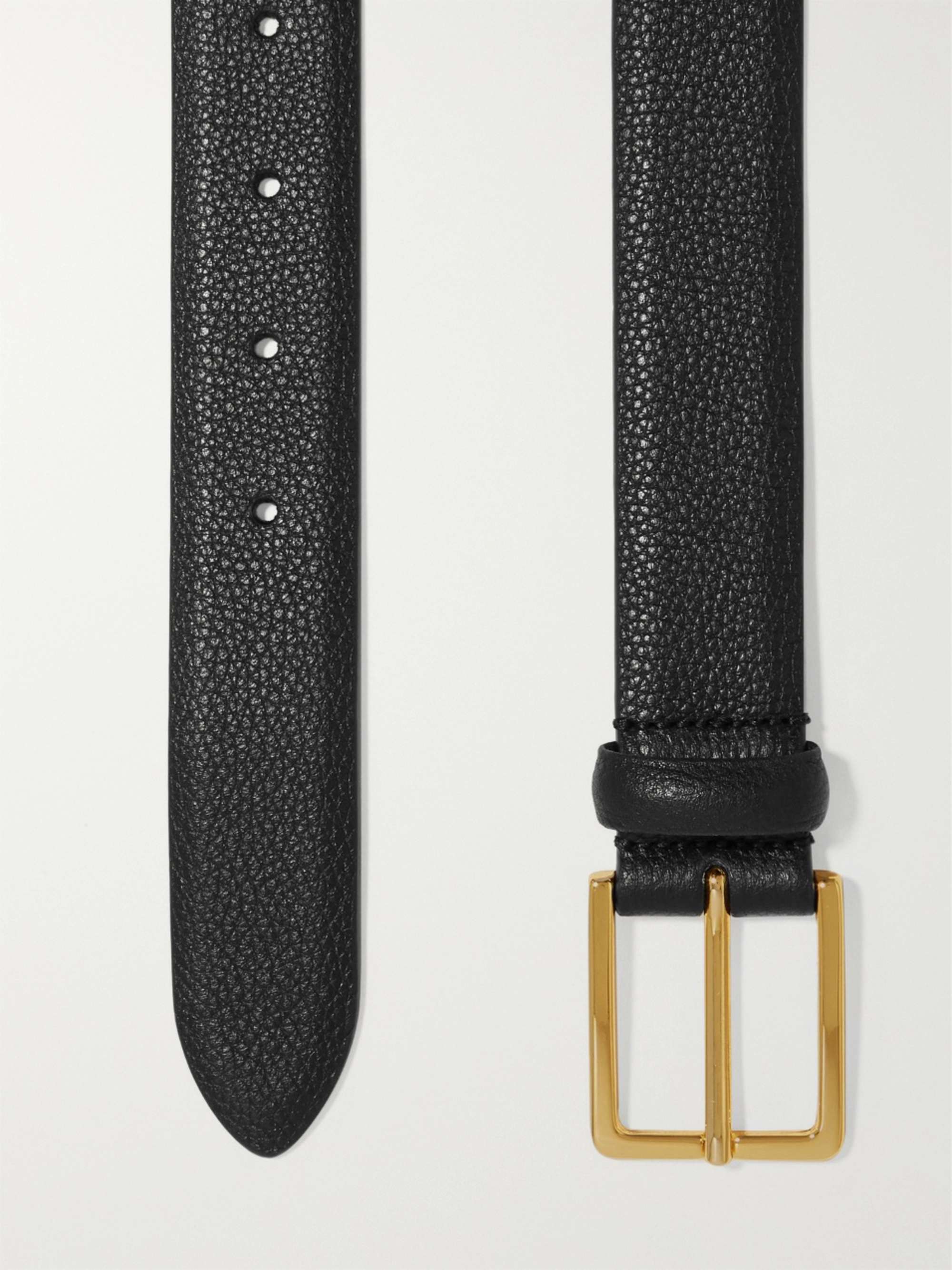 ANDERSON'S Textured-leather belt