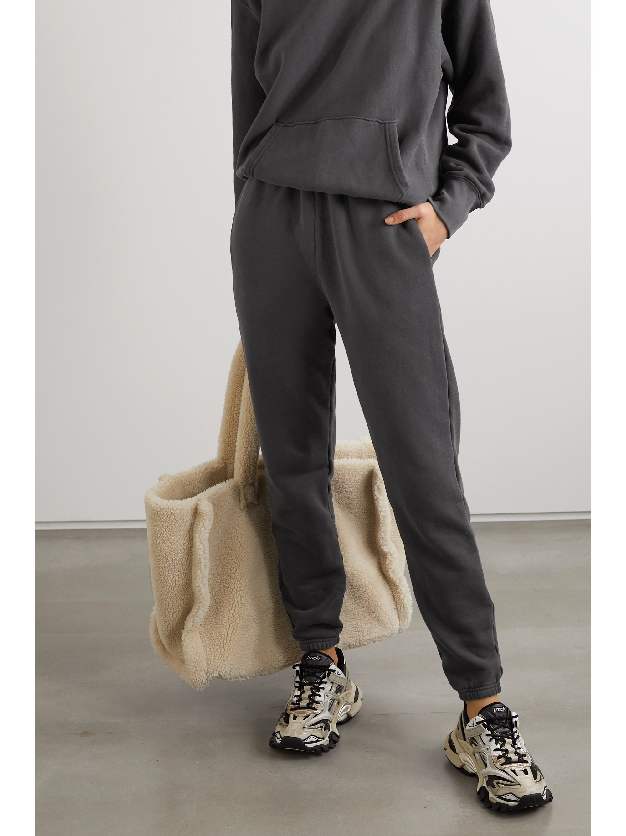 Les Tien Cotton-jersey track pants