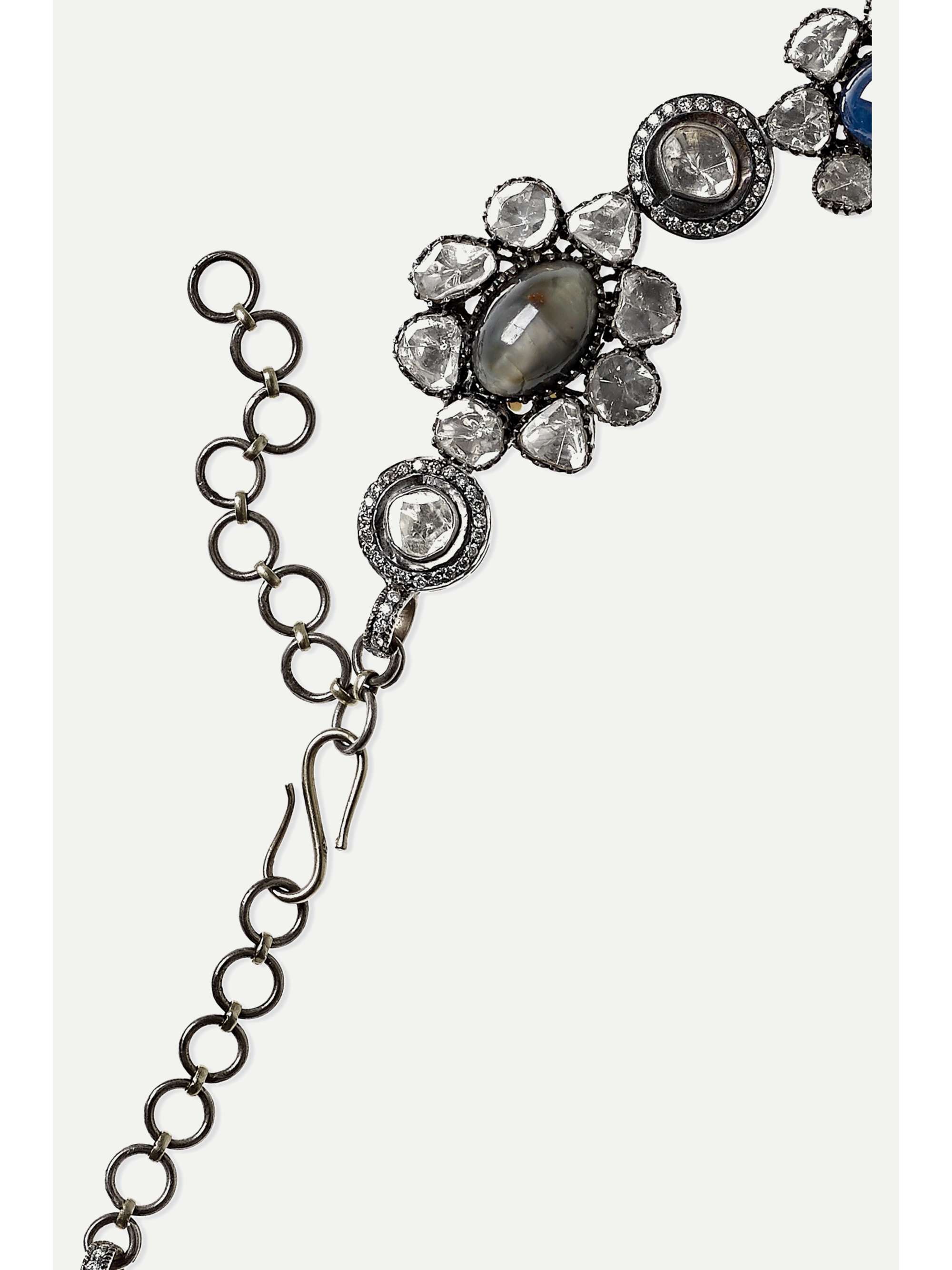 AMRAPALI LONDON 14-karat gold multi-stone necklace