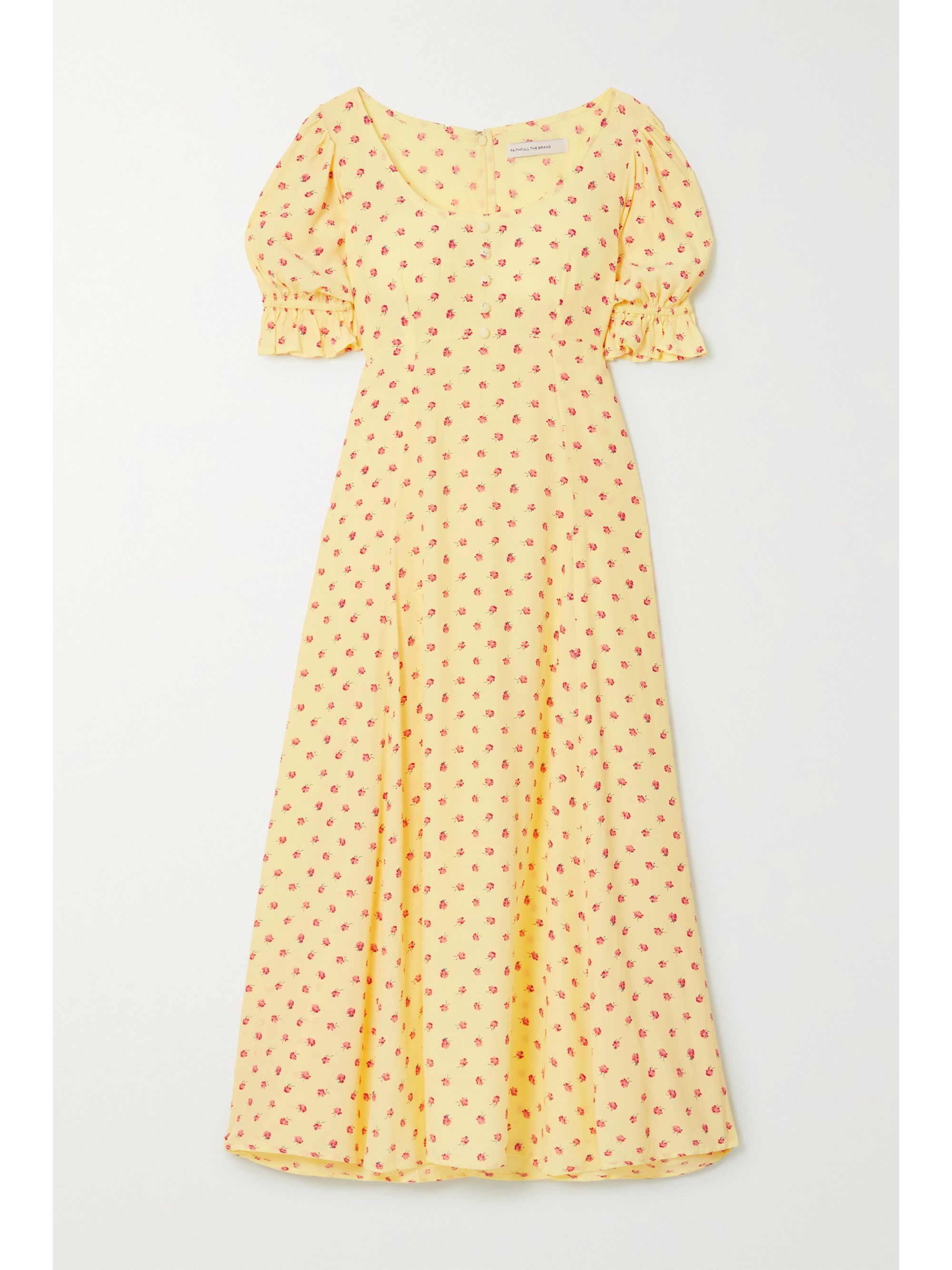 Faithfull the brand linnie midi dress Clearance