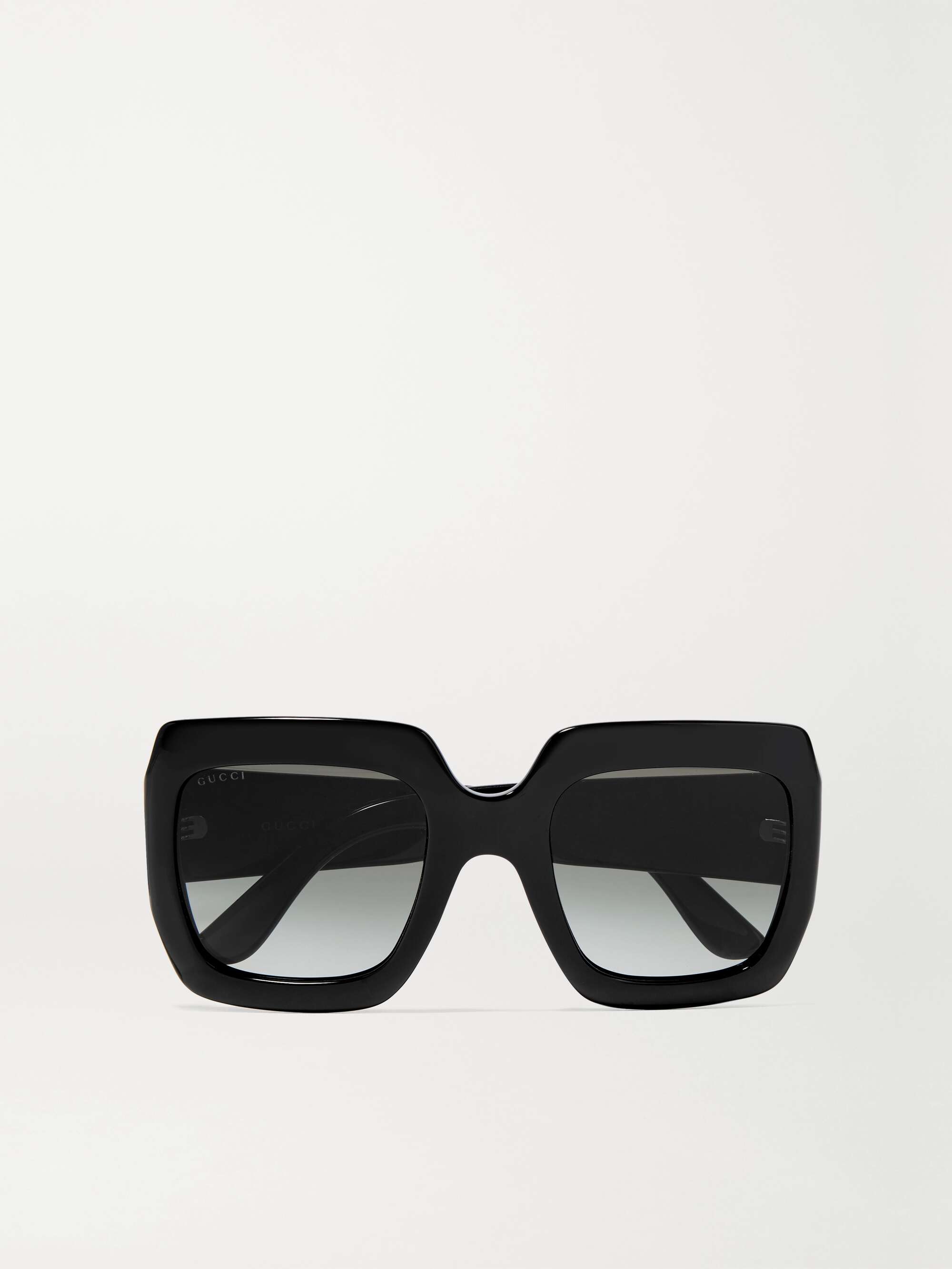 Introducir 73+ imagen gucci oversized rectangular acetate sunglasses ...