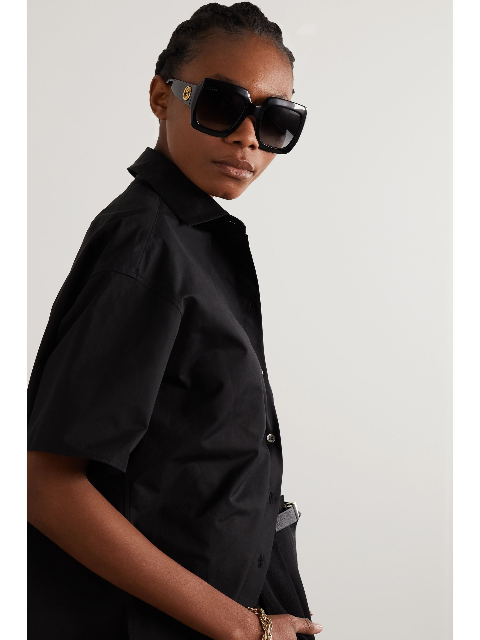 oversized sunglasses gucci