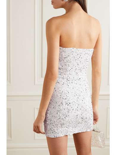 retrofete white sequin