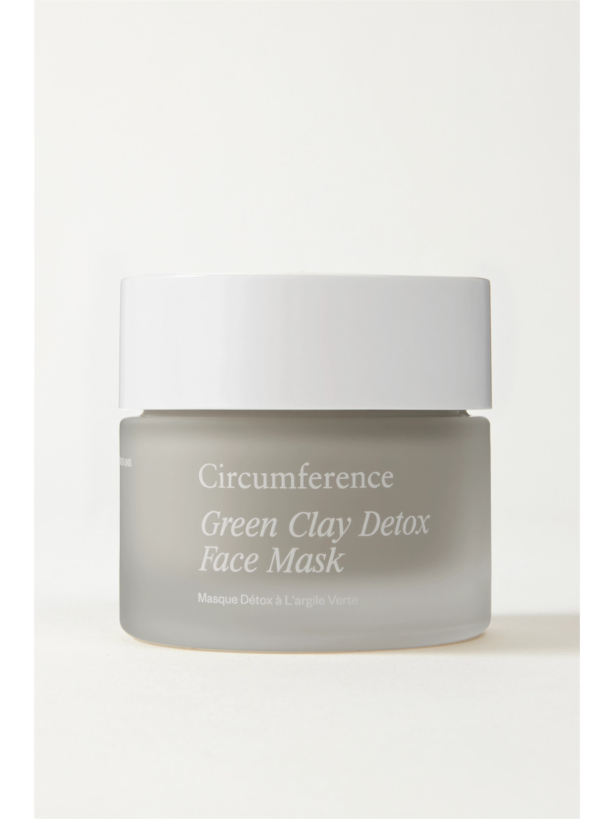 Circumference Green Clay Detox Face Mask, 50ml - Gray Green In Gray Green