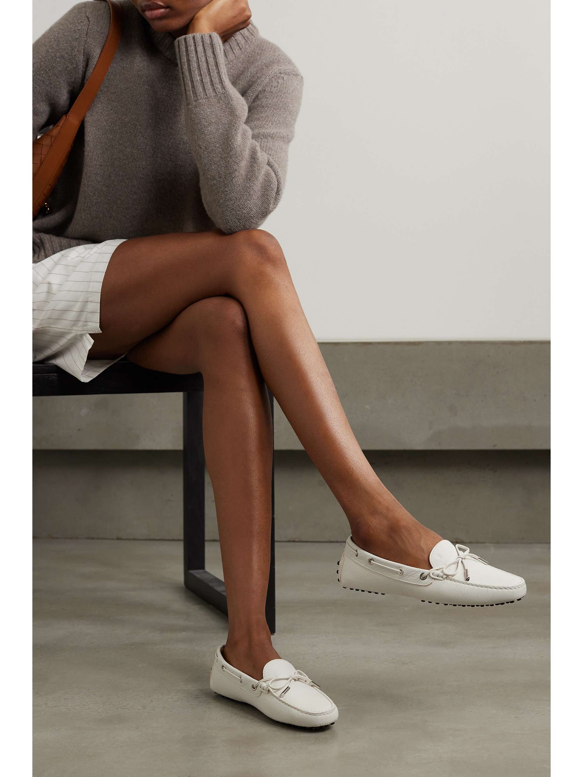 TOD'S Gommino suede loafers