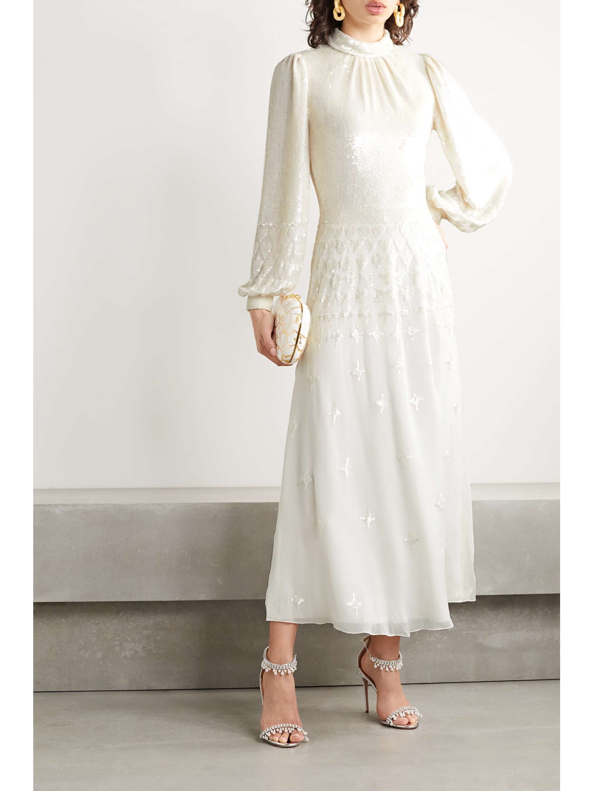 midi dress | TEMPERLEY LONDON 