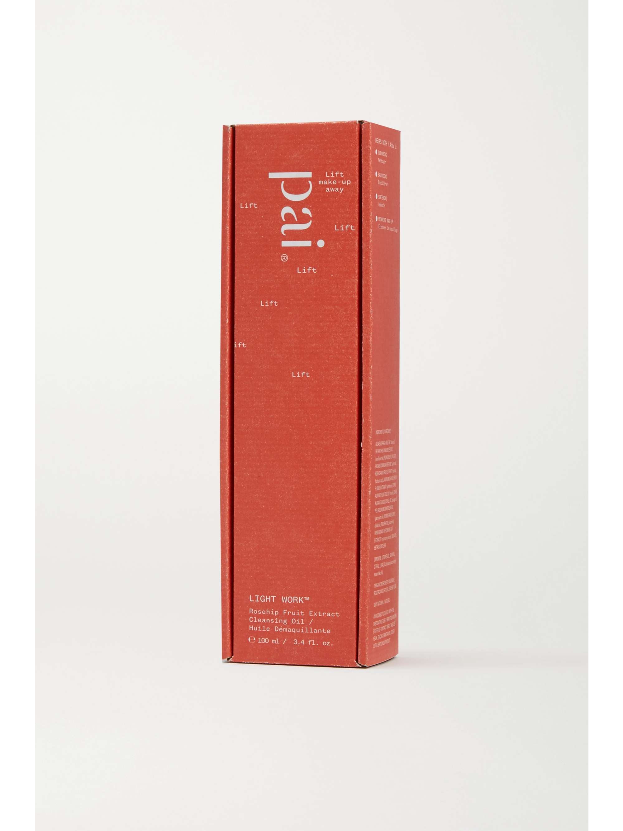PAI SKINCARE + NET SUSTAIN Light Work Rosehip Cleansing Oil, 100ml