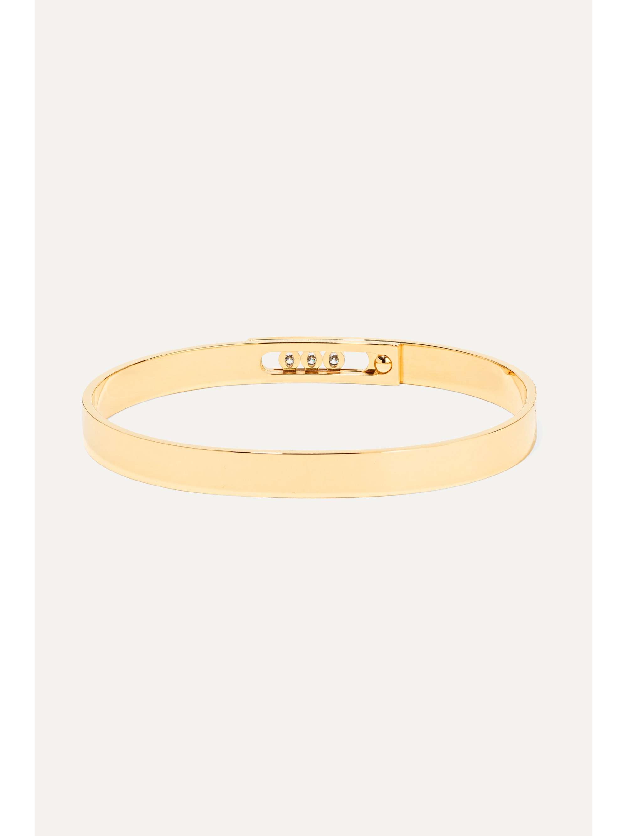 MESSIKA Move Noa 18-karat white gold diamond bangle