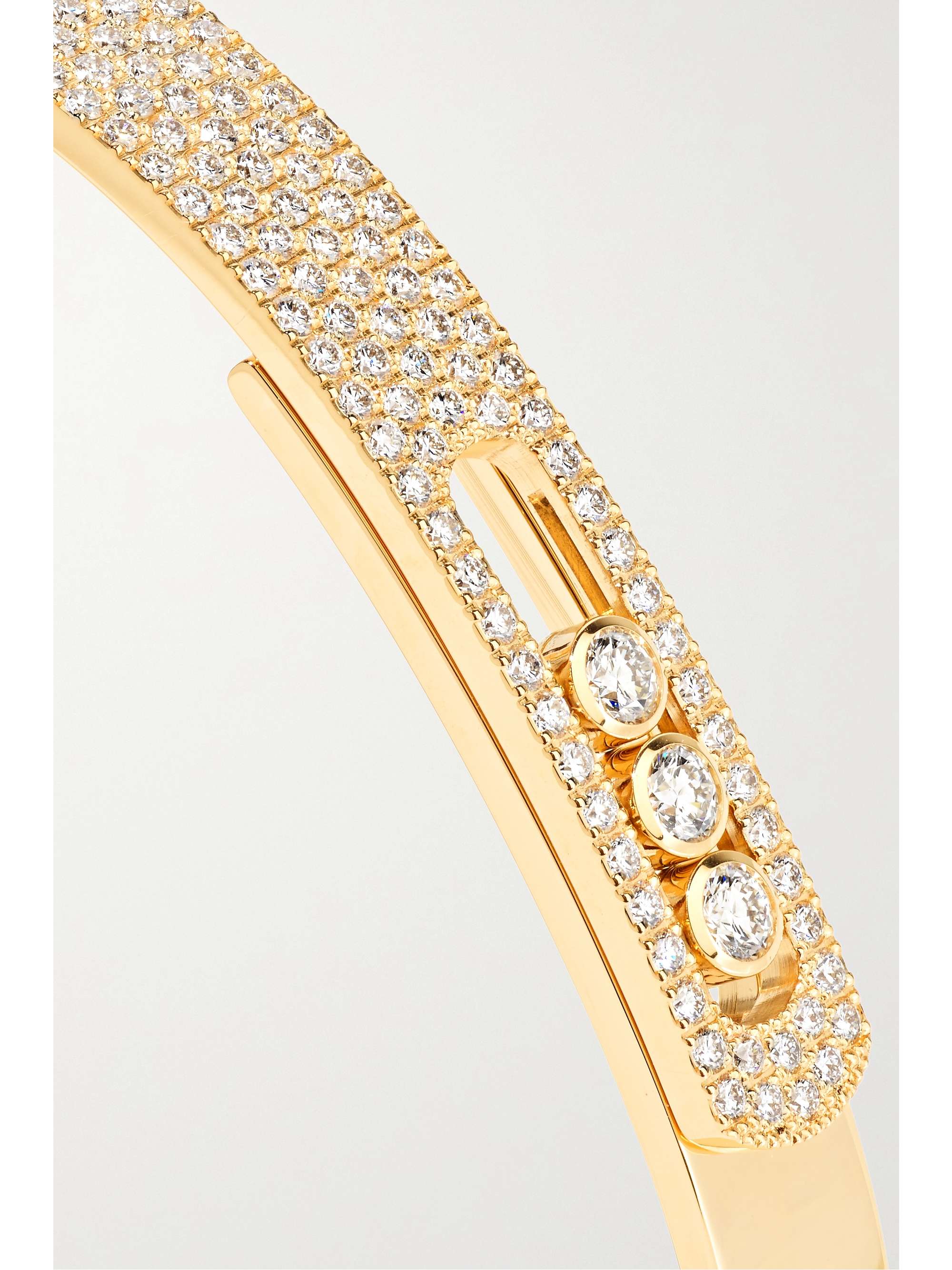 MESSIKA Move Noa 18-karat white gold diamond bangle