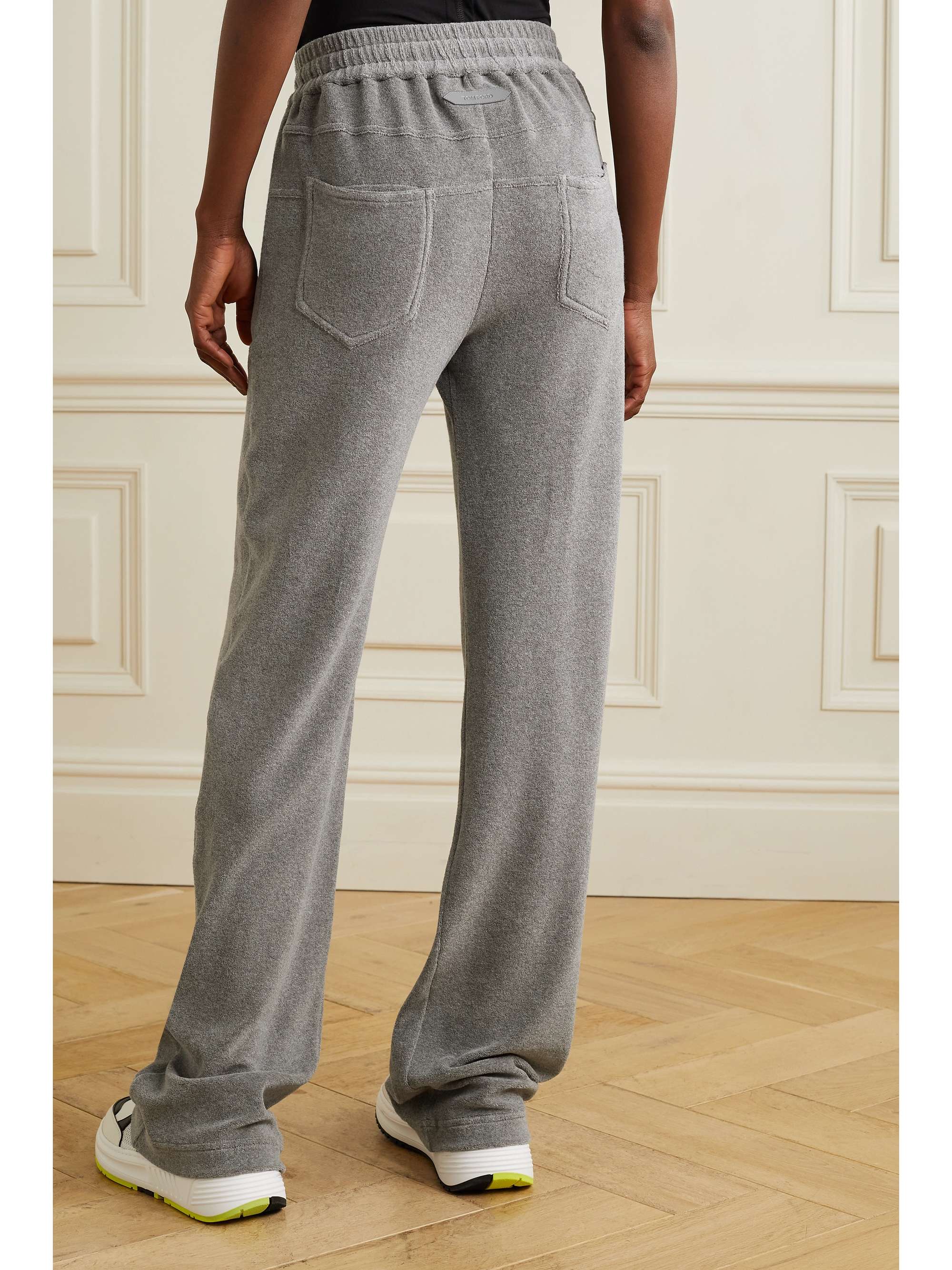 TOM FORD Cotton-terry track pants