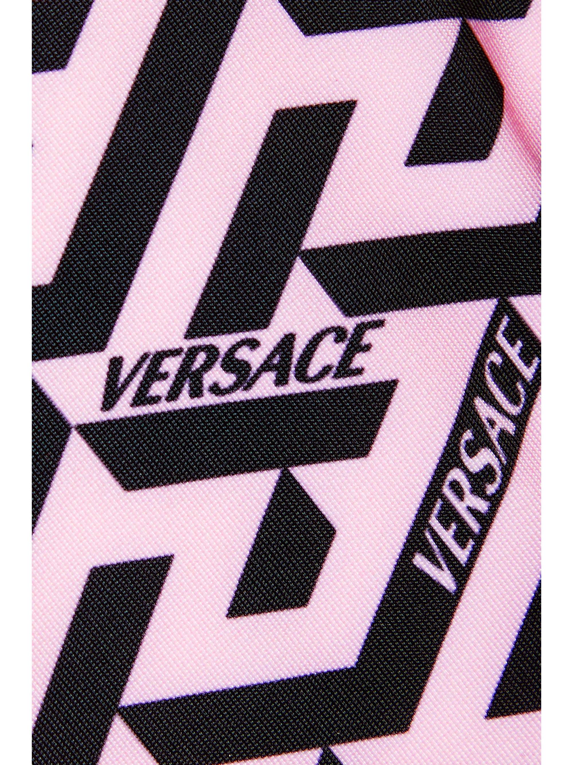 VERSACE La Greca printed bikini briefs