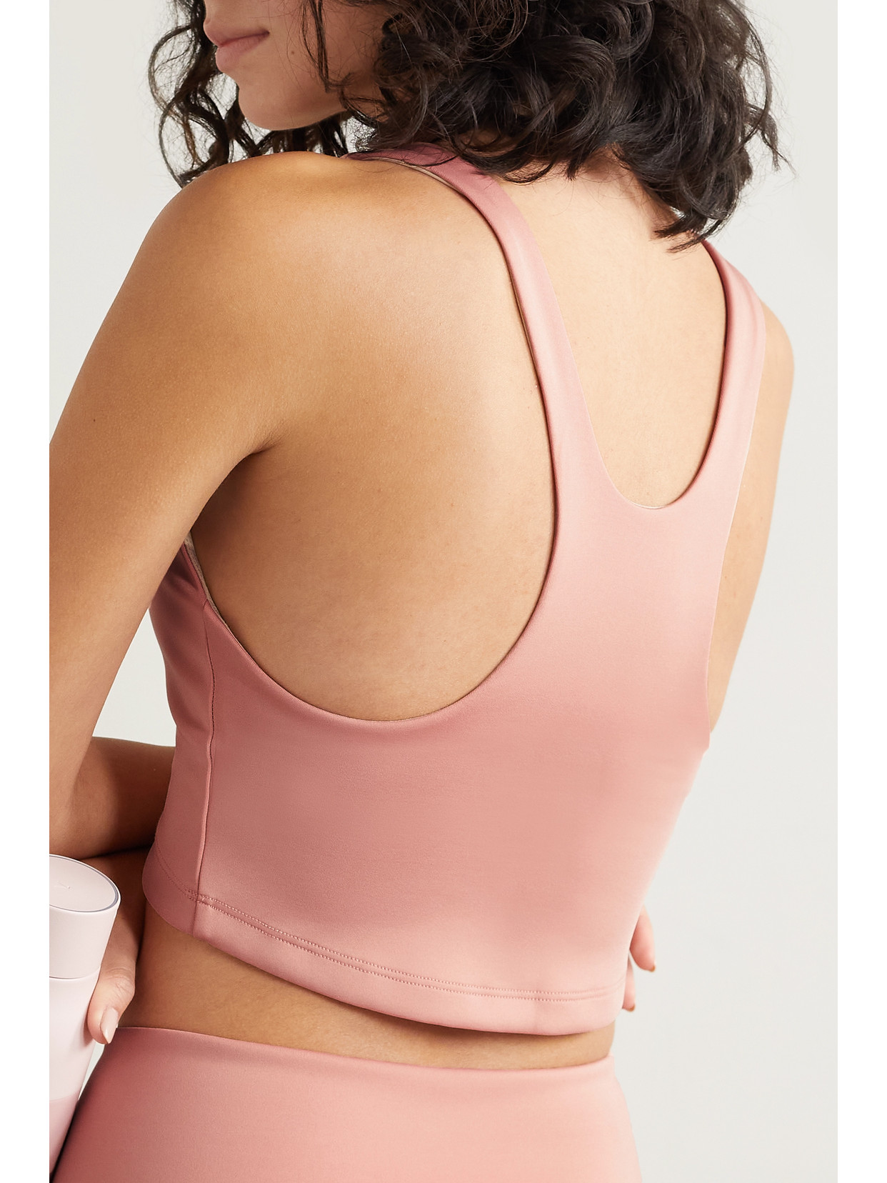 Heroine Sport Defined Stretch Sports Bra In Pink