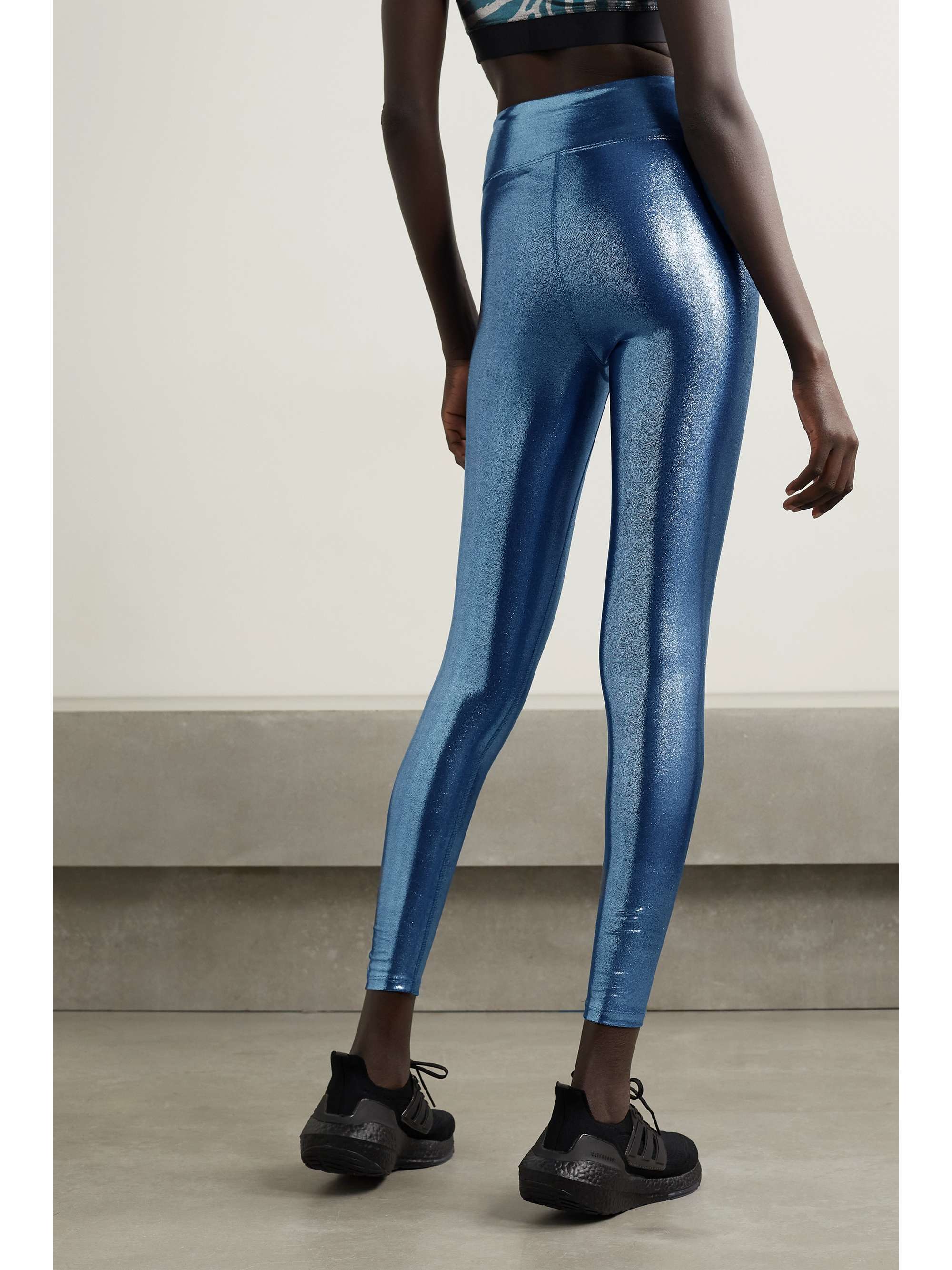 HEROINE SPORT Marvel metallic stretch leggings