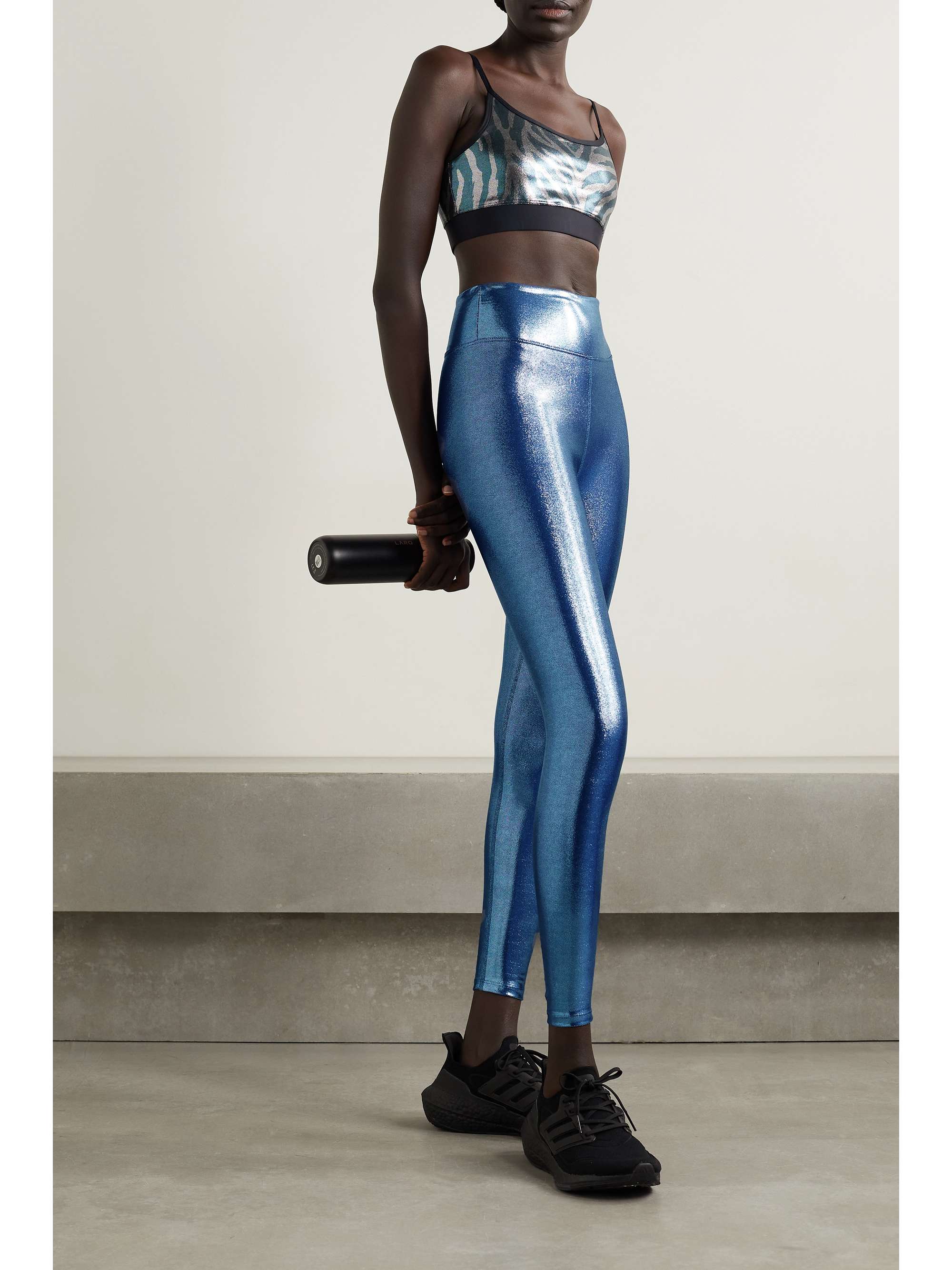 HEROINE SPORT Marvel metallic stretch leggings