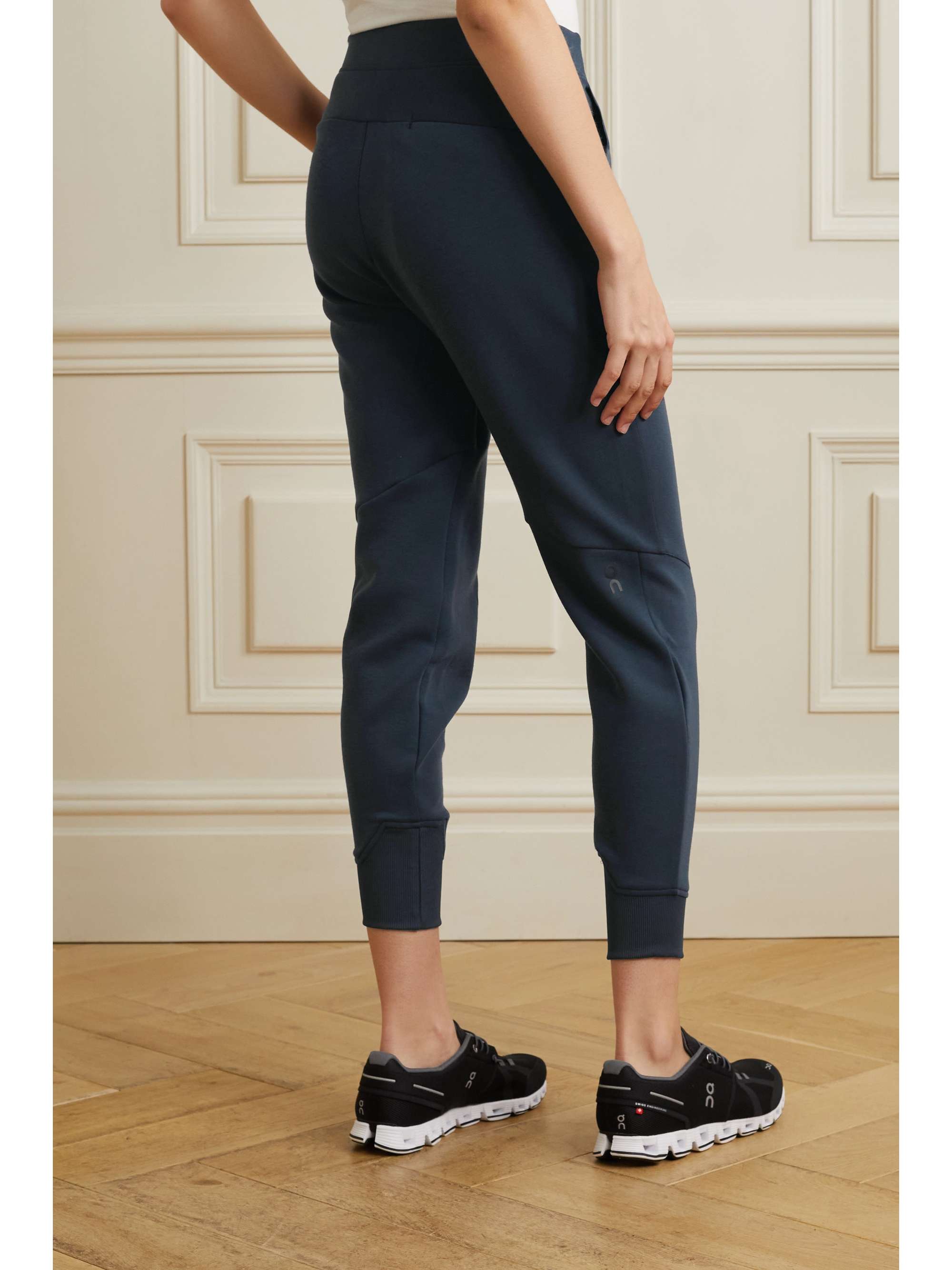 ON Recycled stretch-jersey track pants