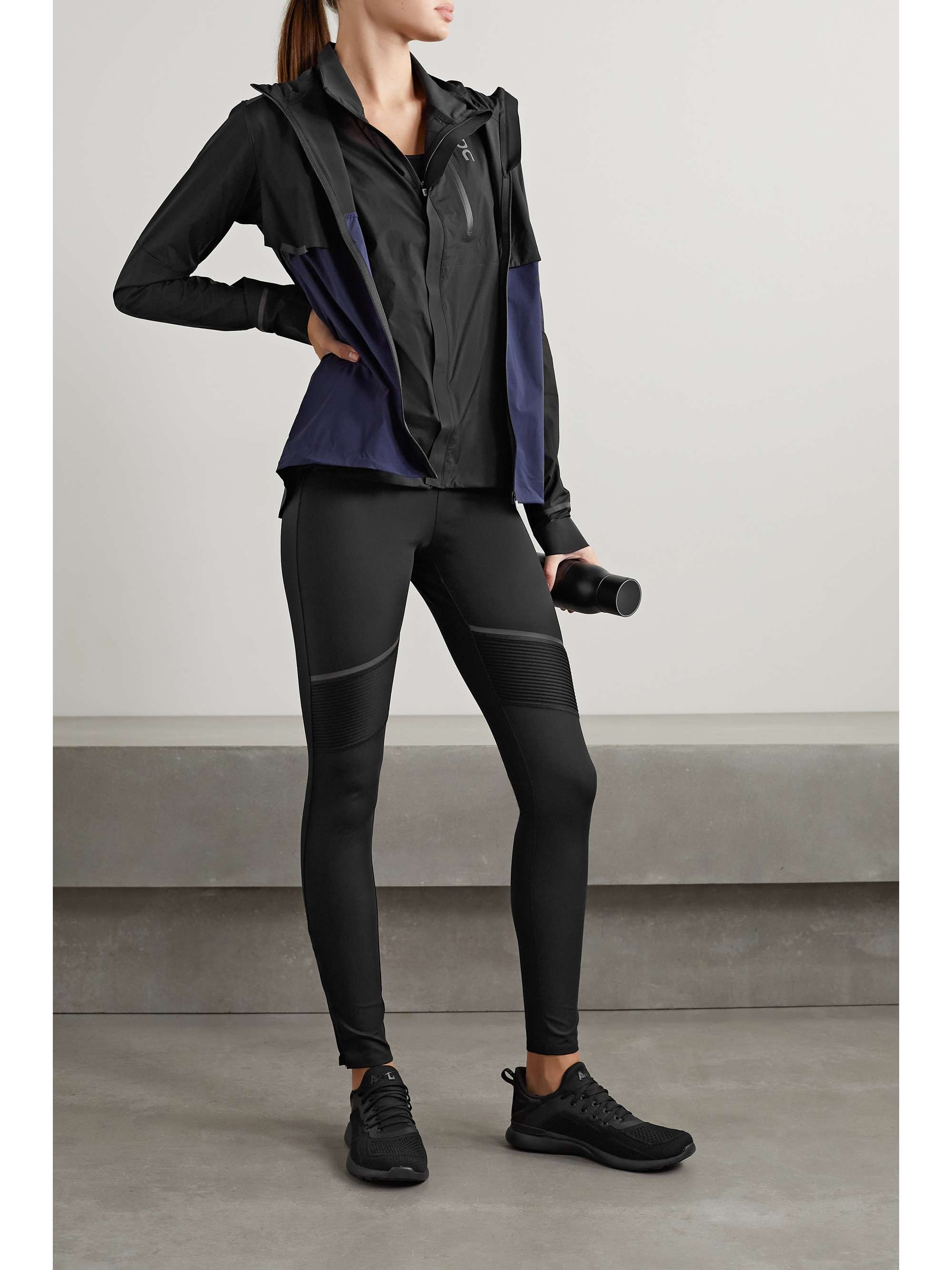 ON Perforated paneled shell vest
