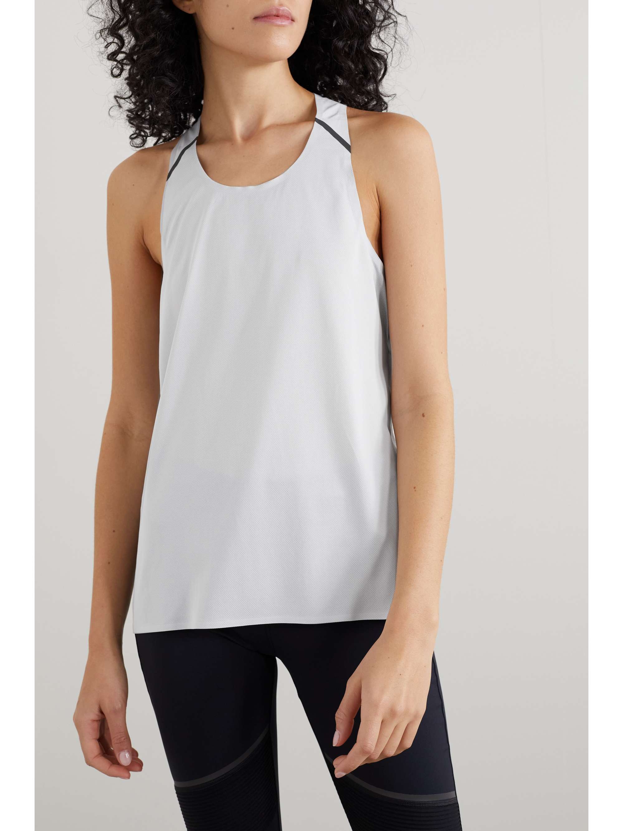 ON Tank-T piqué and jersey tank top