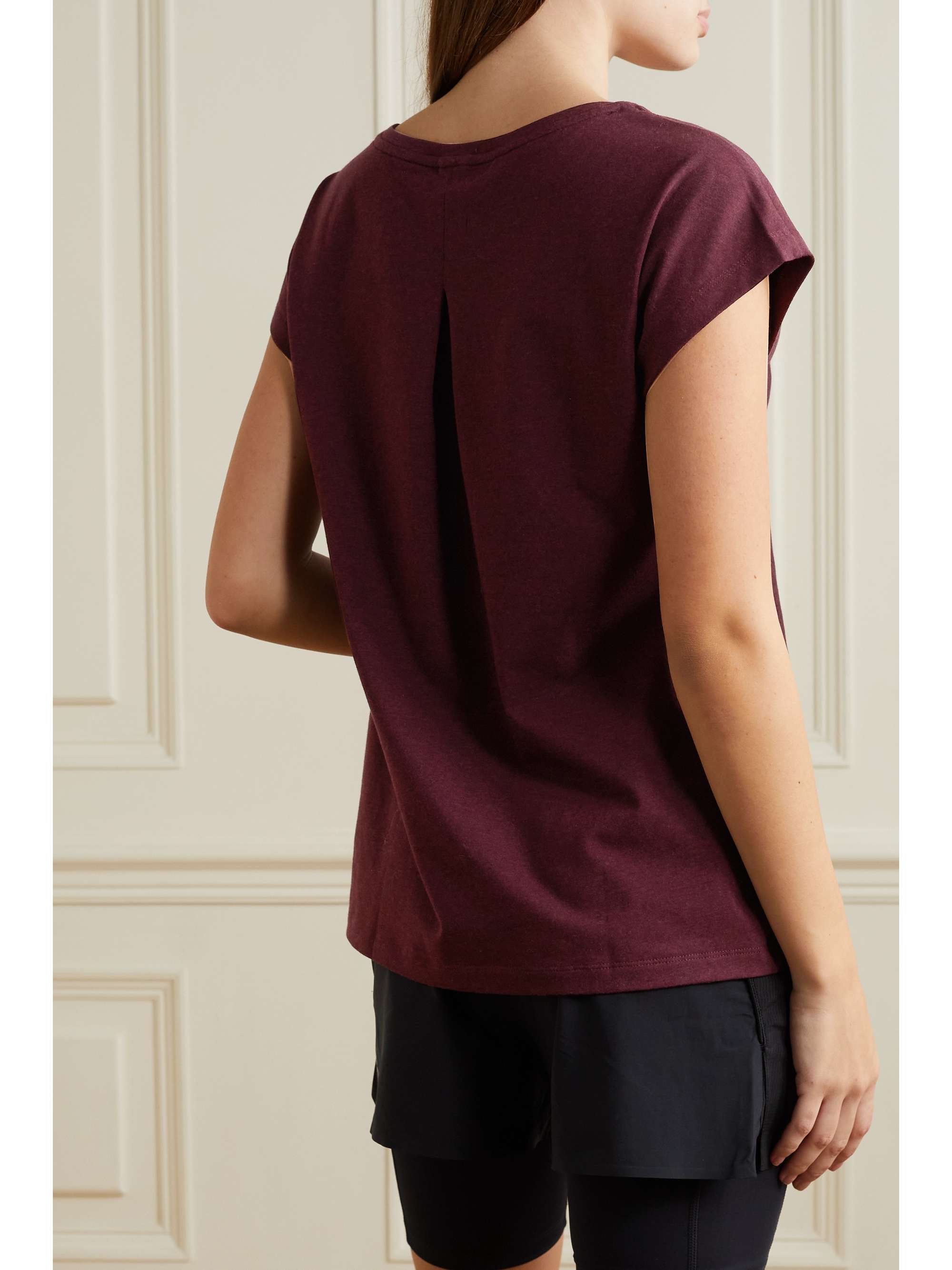 ON Stretch-cotton jersey T-shirt