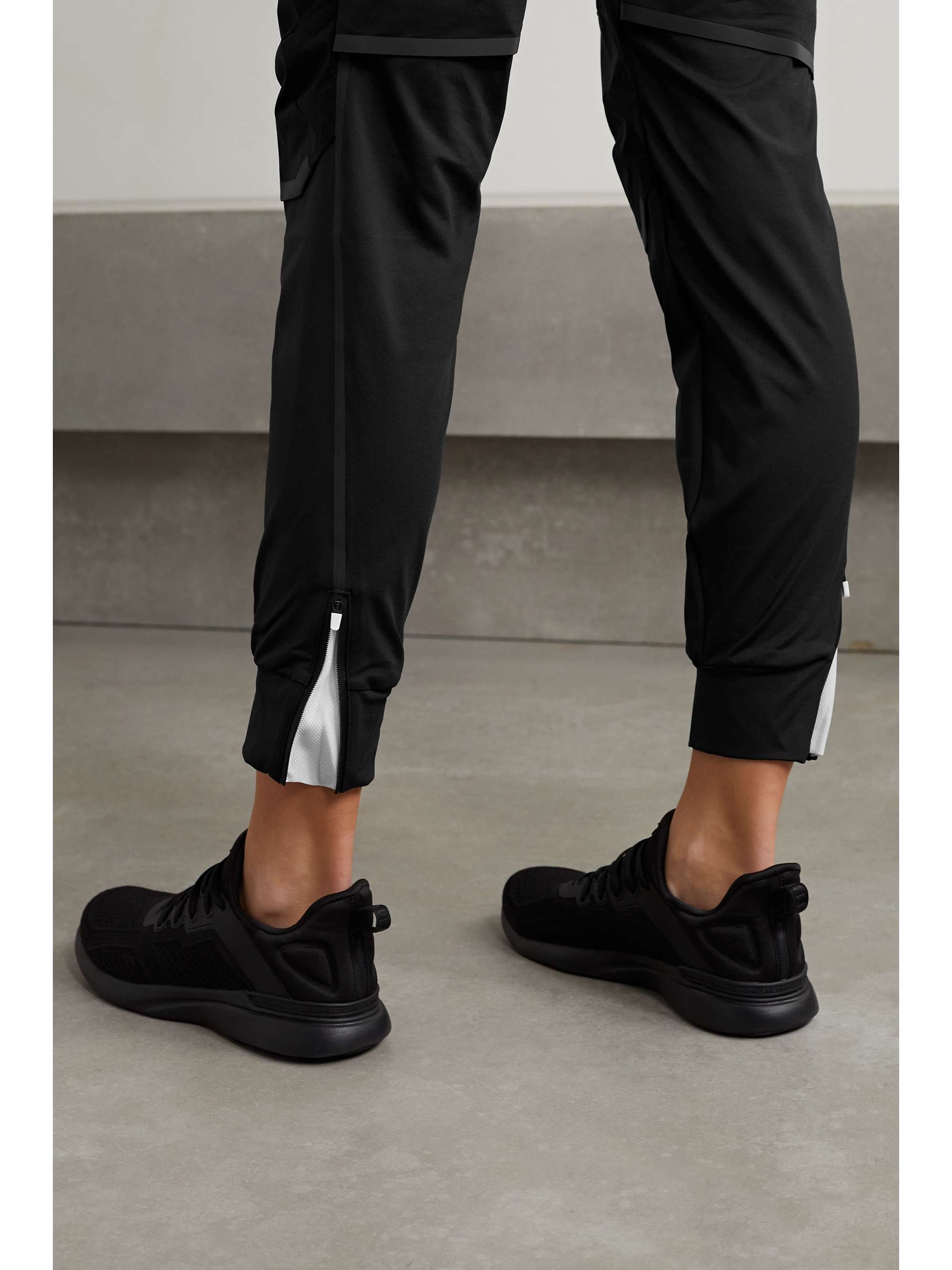 ON Paneled shell and tech-jersey track pants
