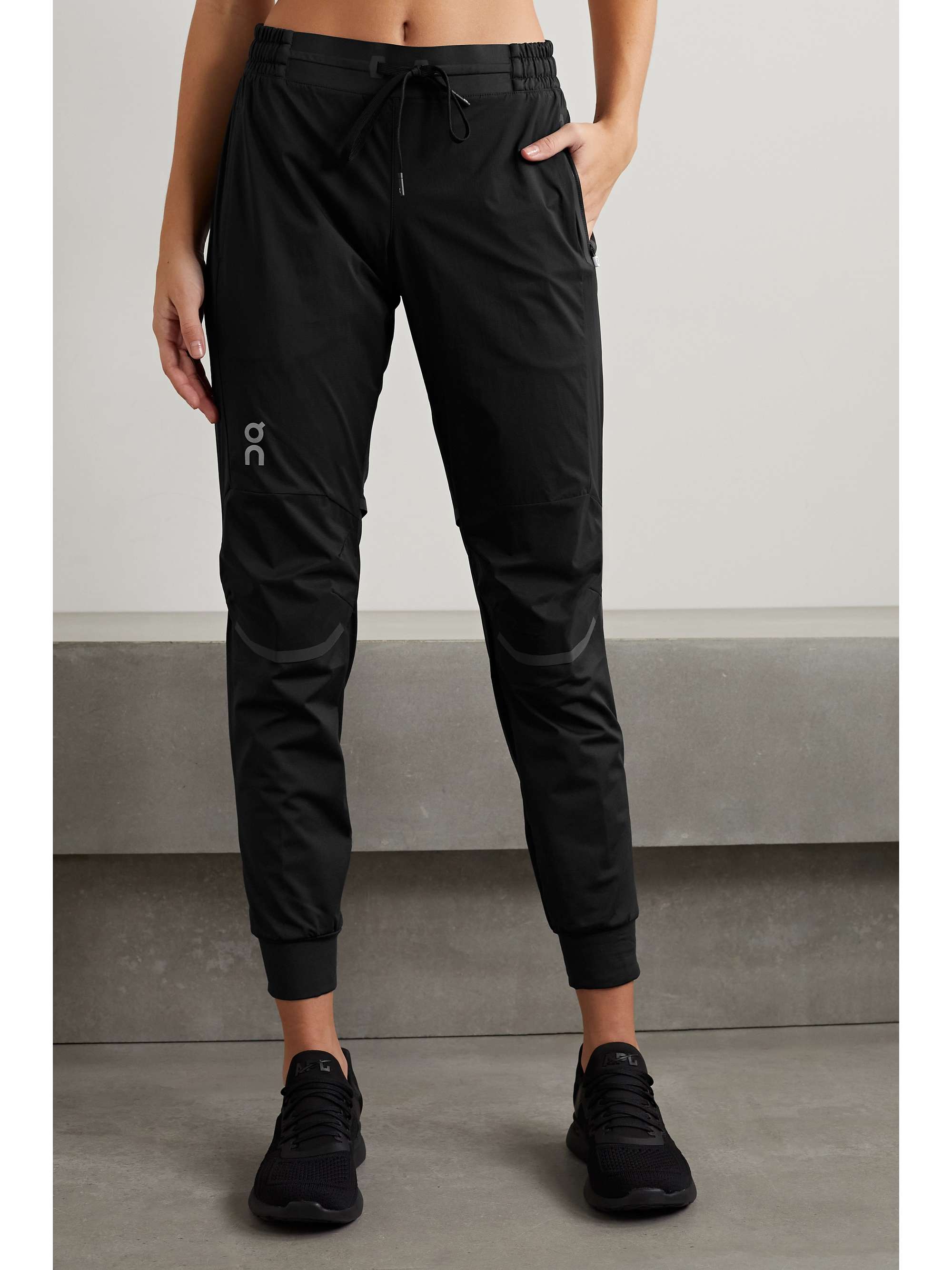 ON Paneled shell and tech-jersey track pants