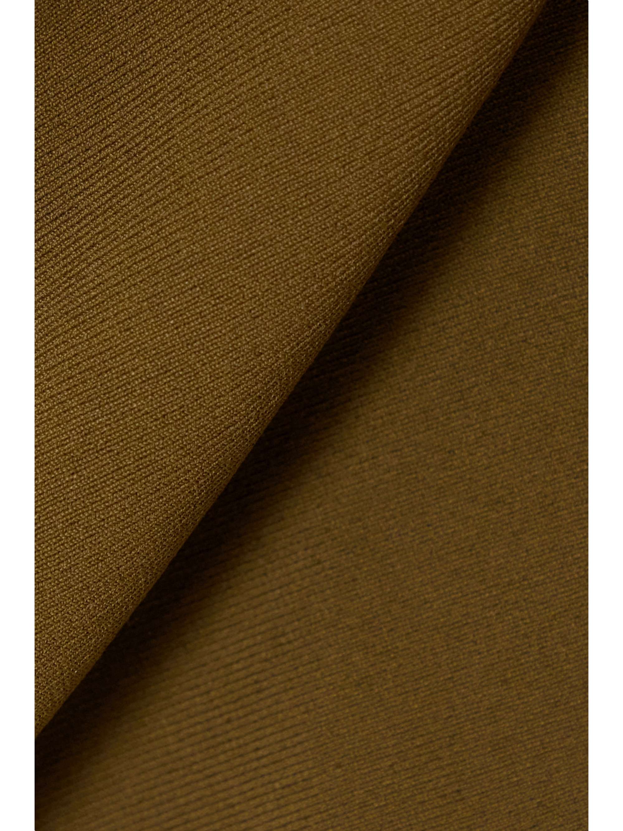 KHAITE Bryant intarsia ribbed-knit shorts