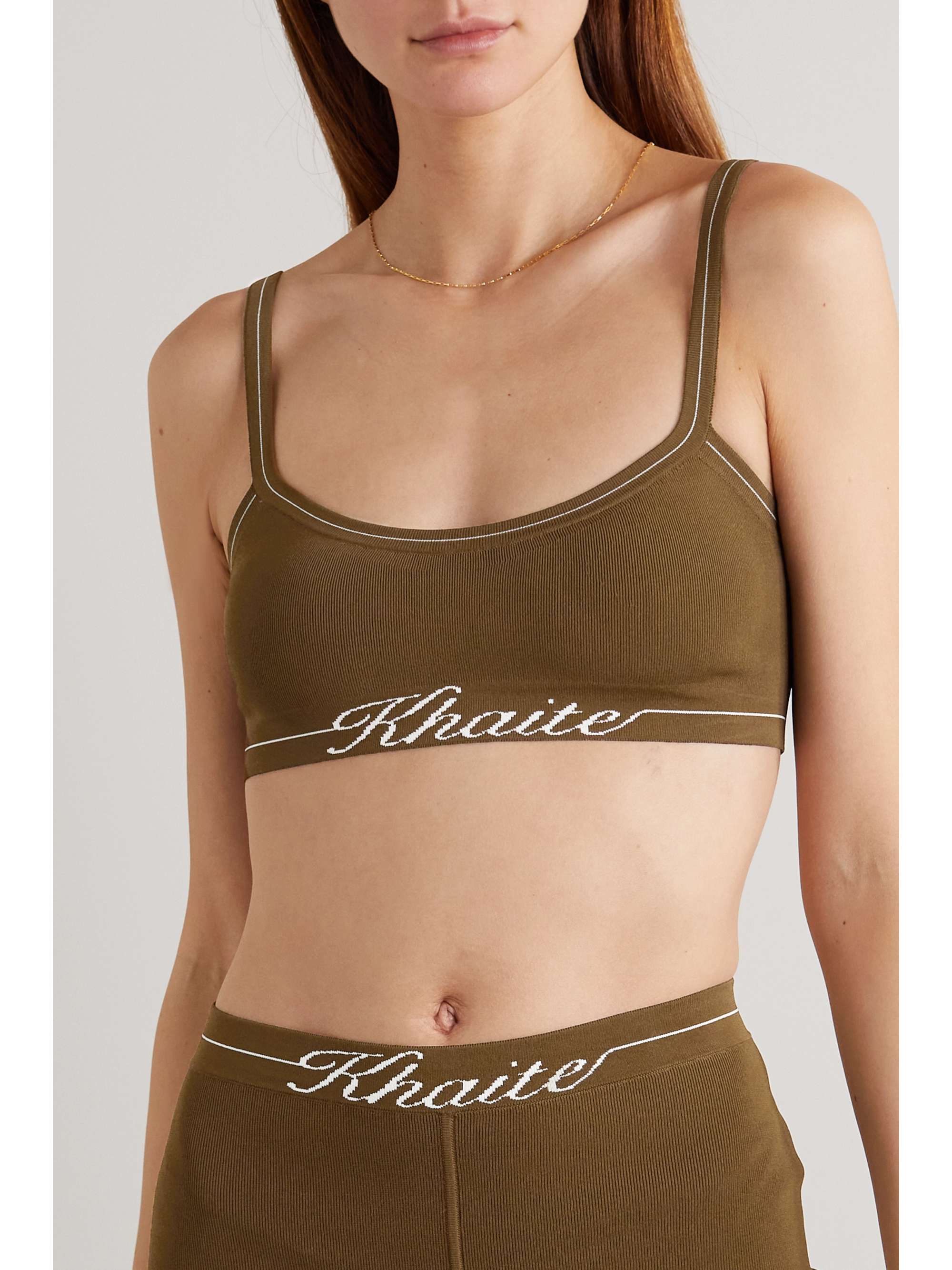Khaite knit bra Clearance