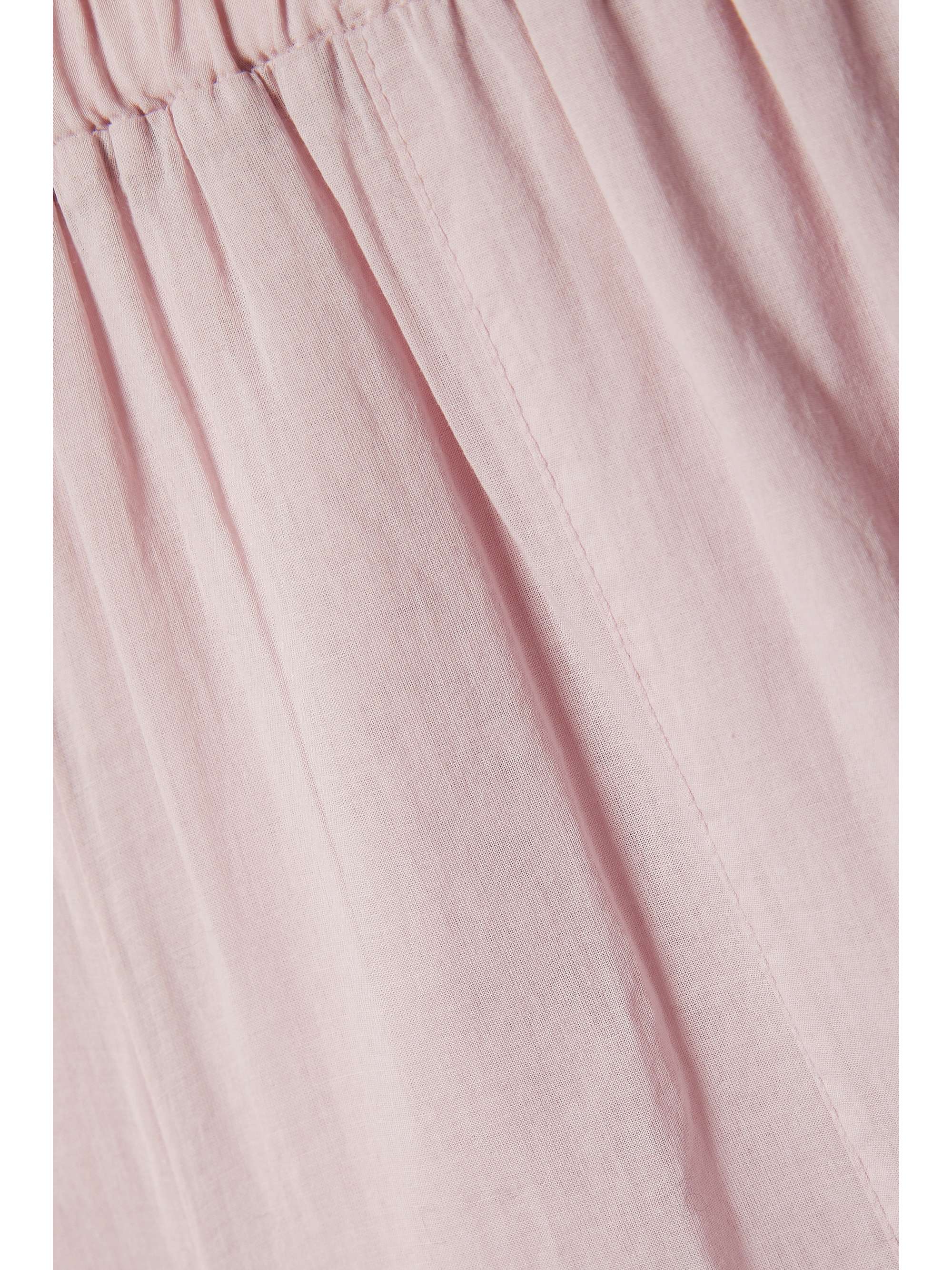 SKIN Blaise cotton-voile shorts