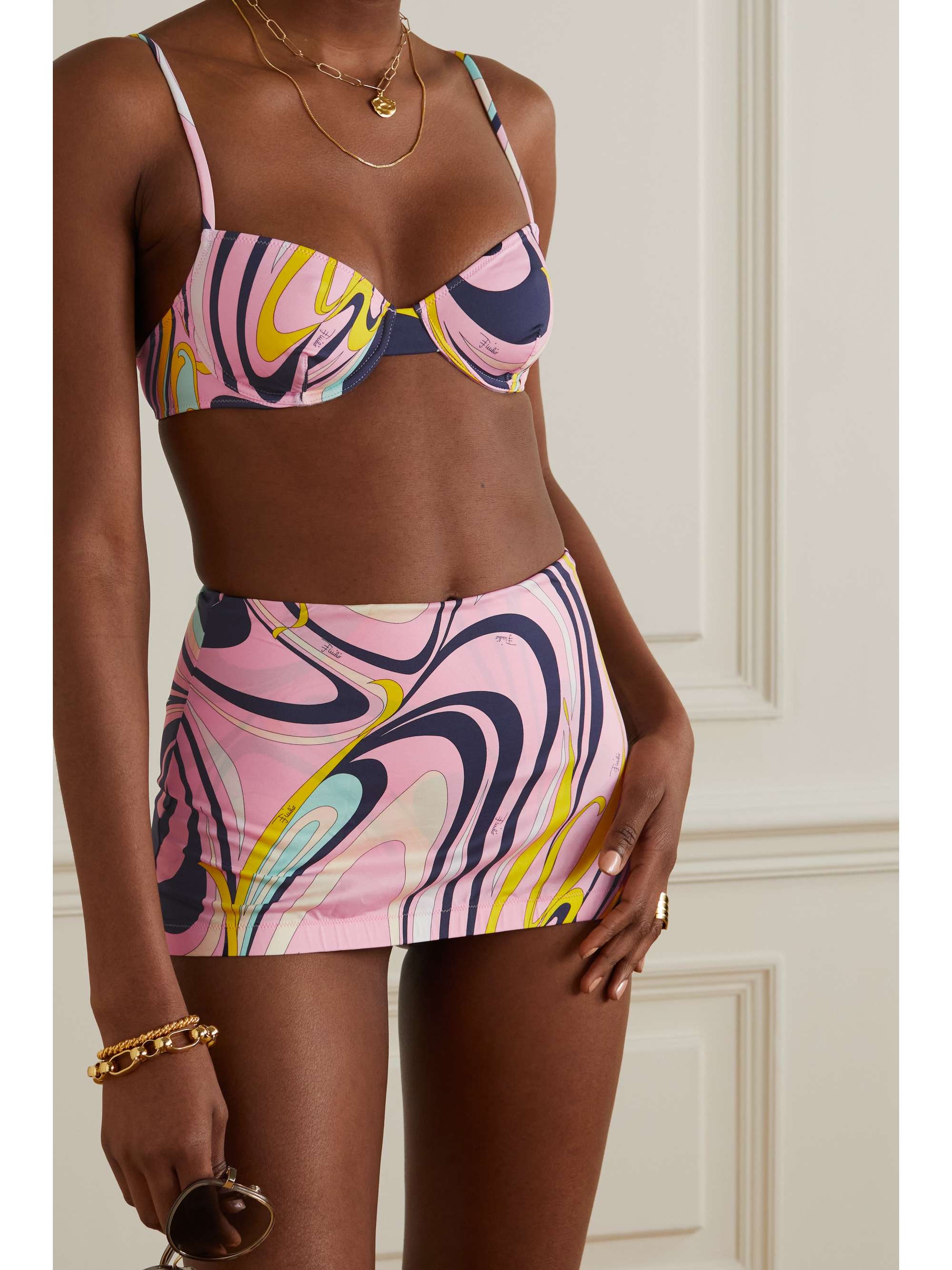 EMILIO PUCCI Printed bikini