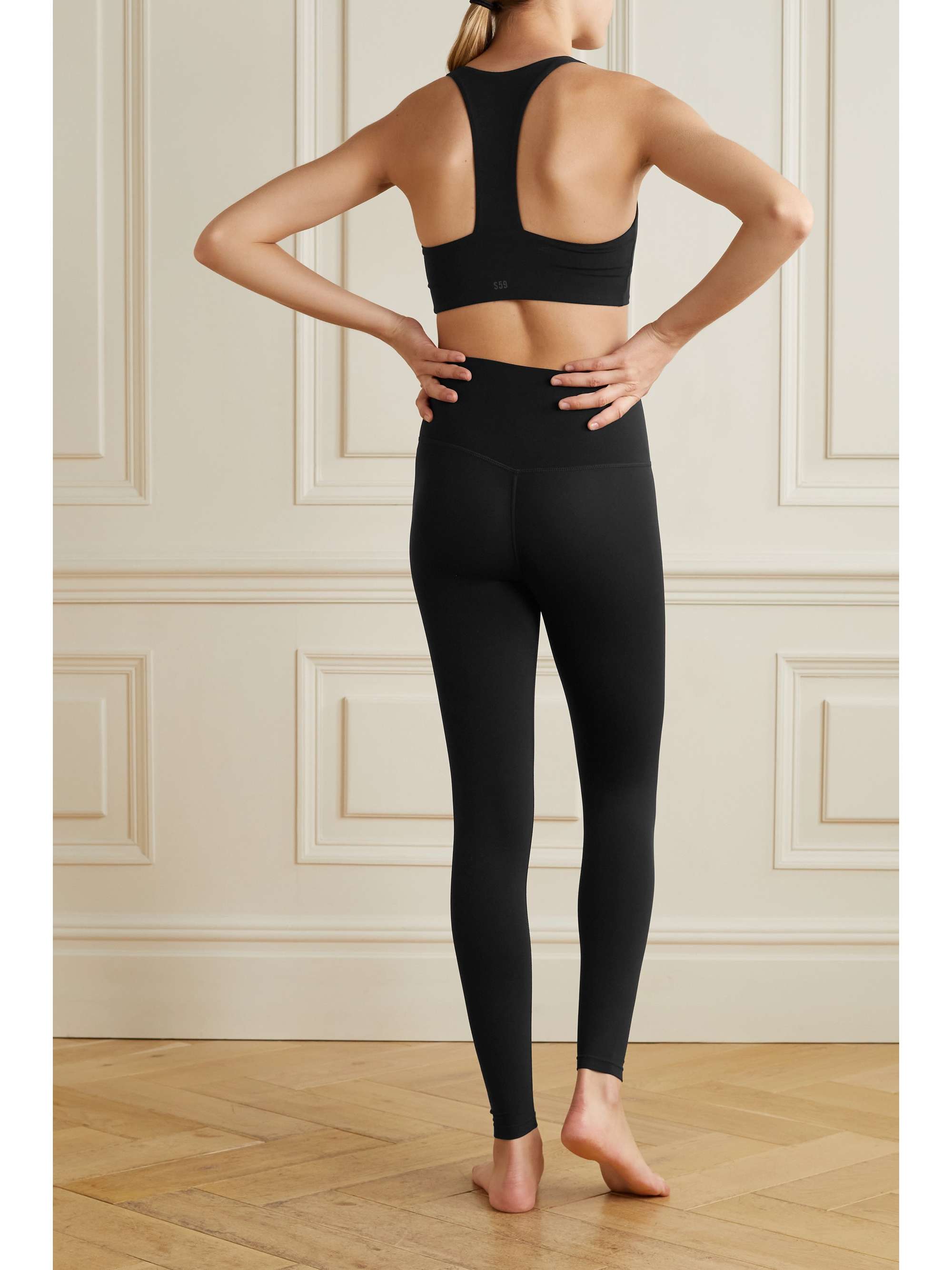 SPLITS59 Airweight leggings, shorts and sports bra set