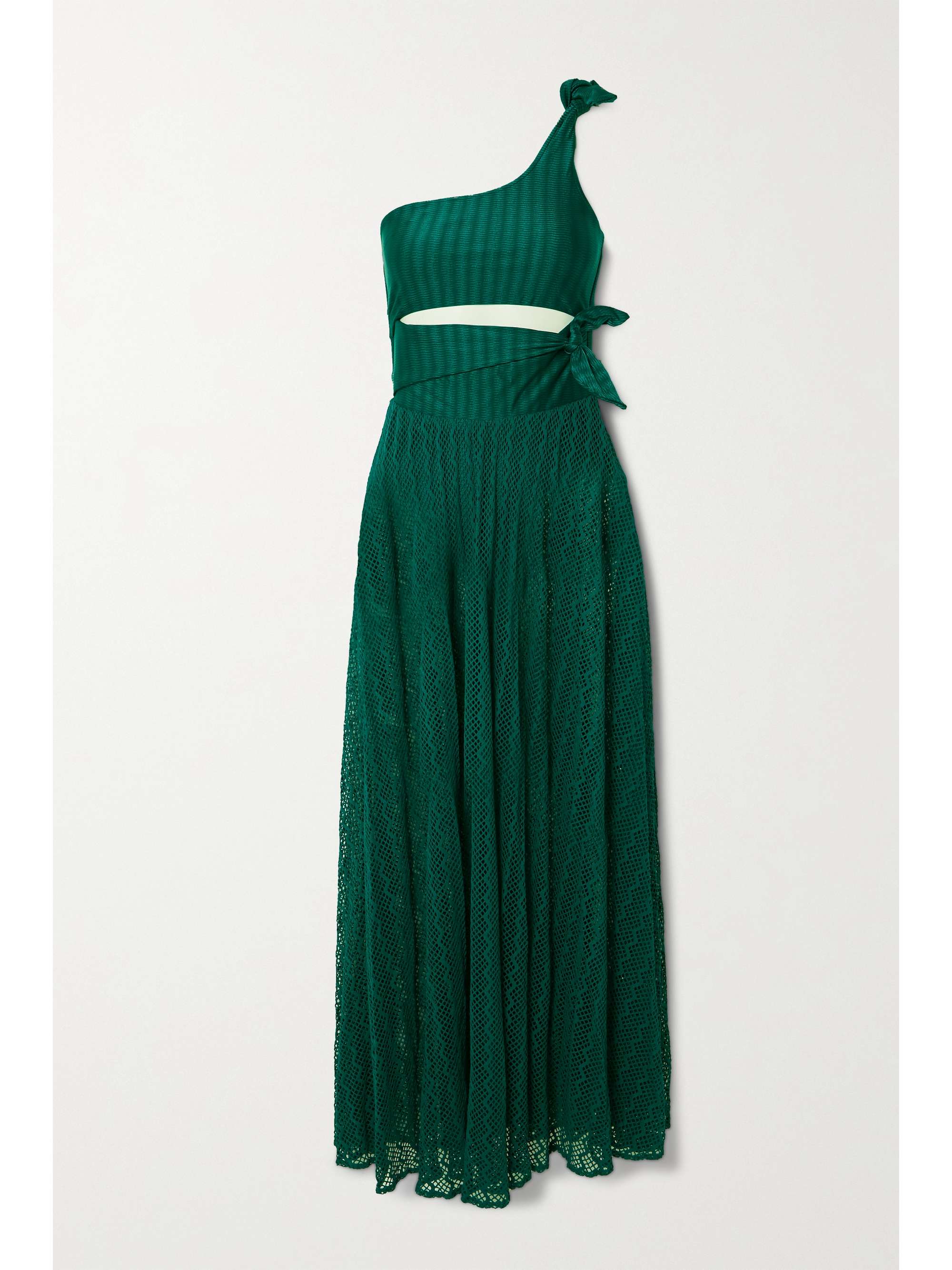 crochet-knit maxi dress | PATBO 