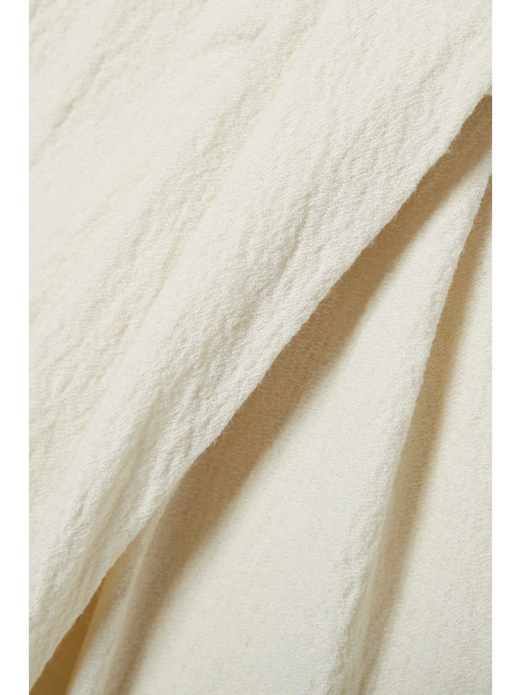 ISABEL MARANT Rabea cutout crinkled-crepe midi dress