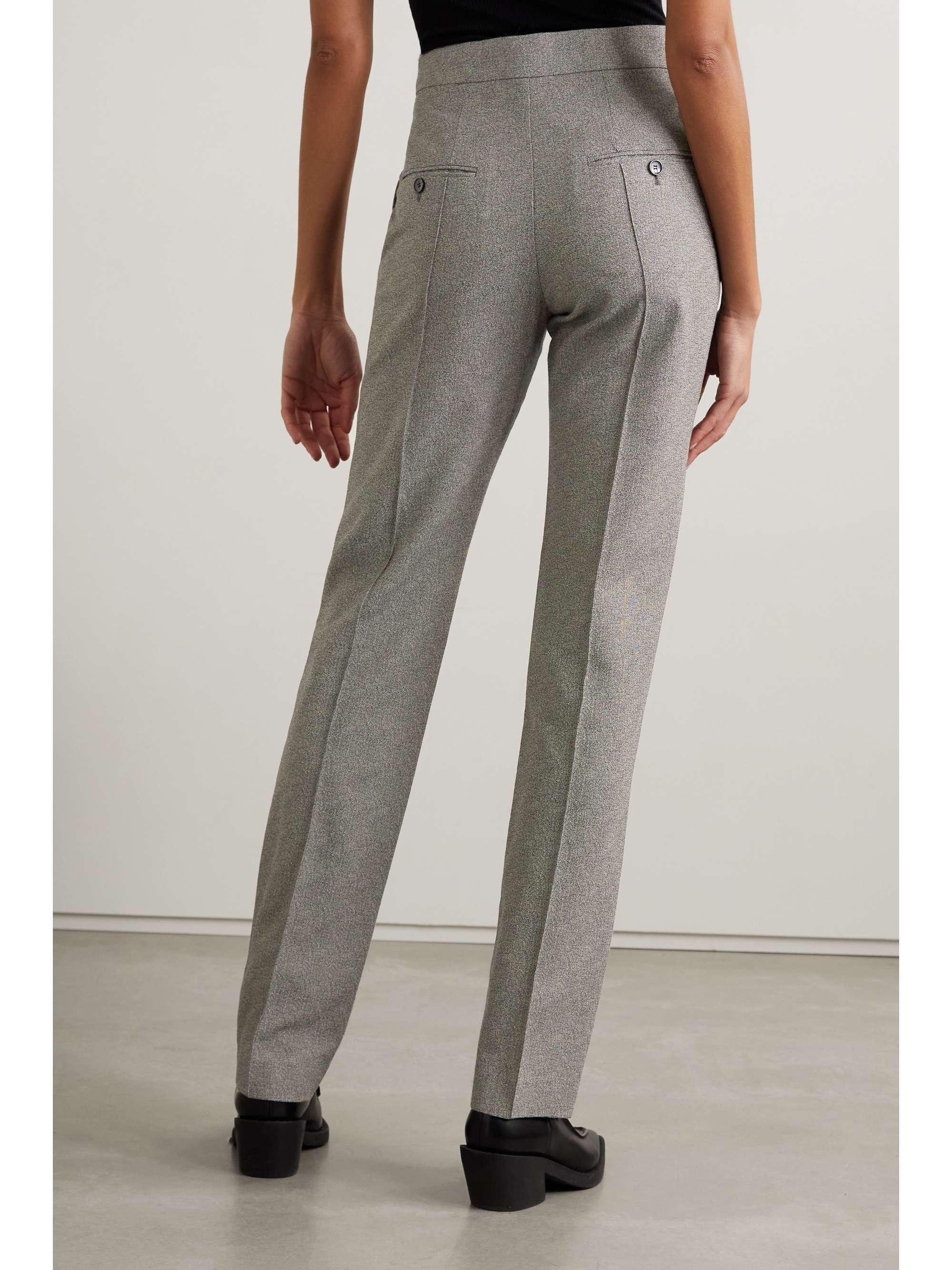 ISABEL MARANT Jarokia tweed straight-leg pants