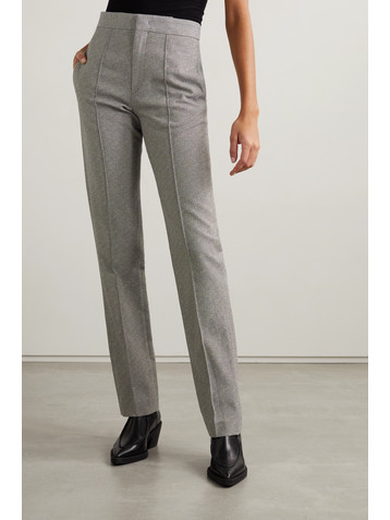 Isabel Marant Jarokia tweed straight-leg pants