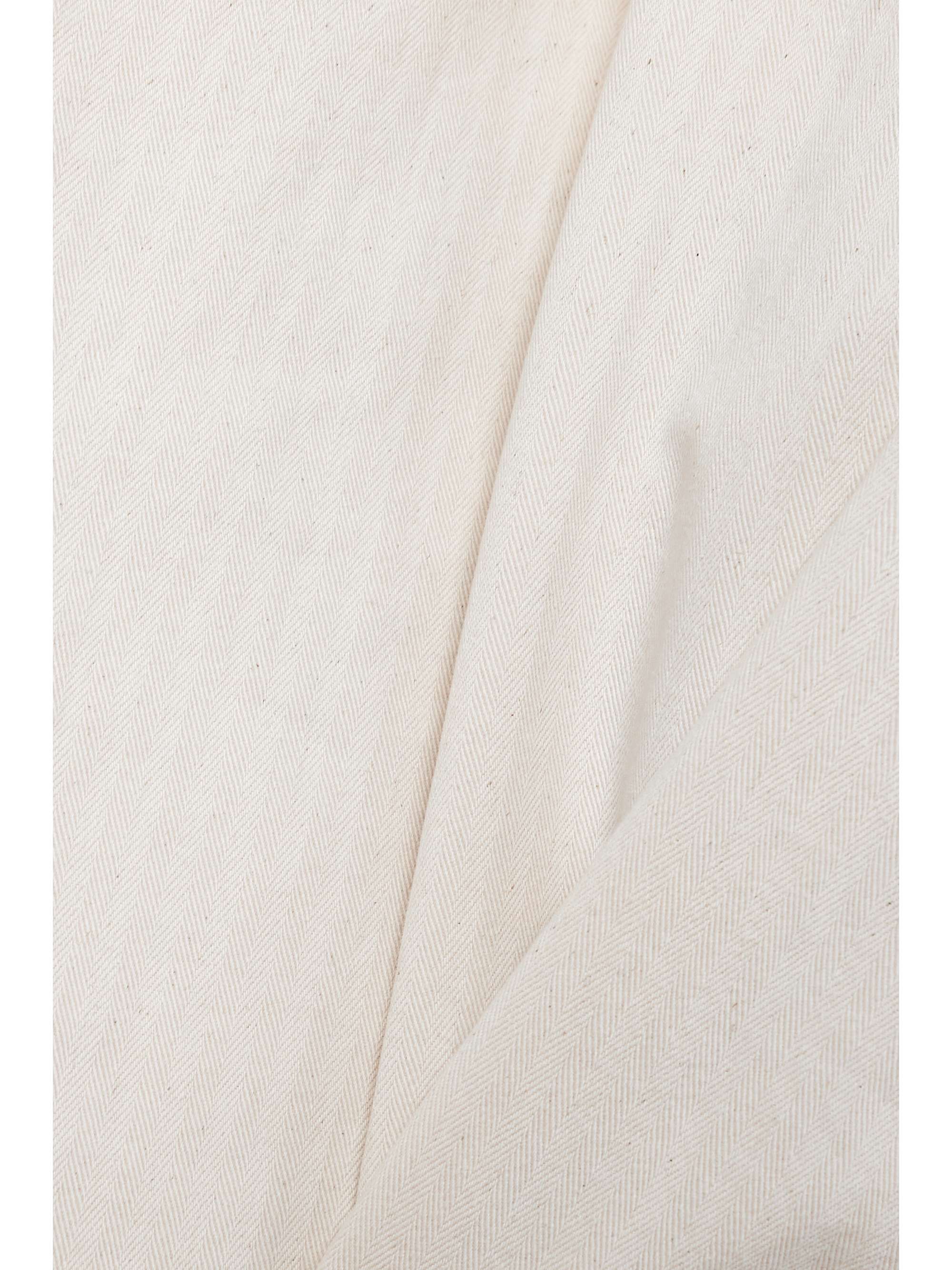 ISABEL MARANT Myler herringbone cotton wide-leg pants