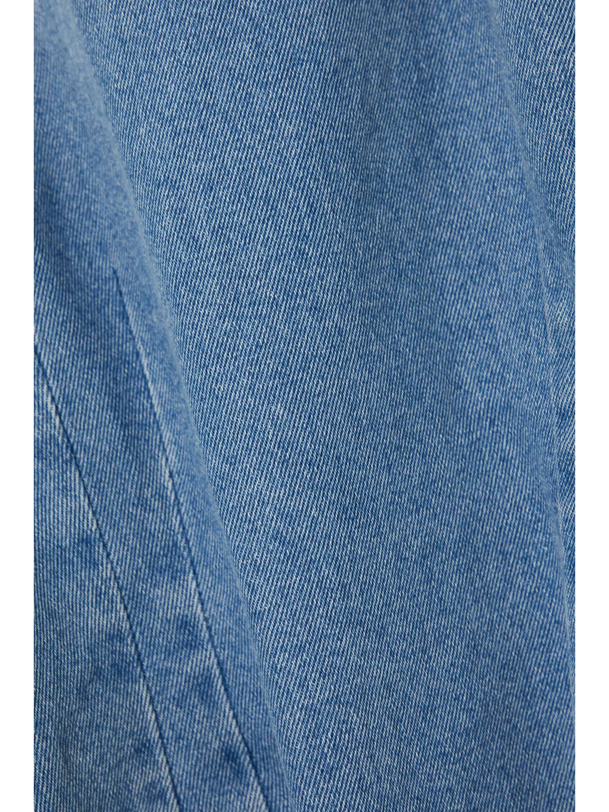 ISABEL MARANT Nina open-back stretch-denim mini dress