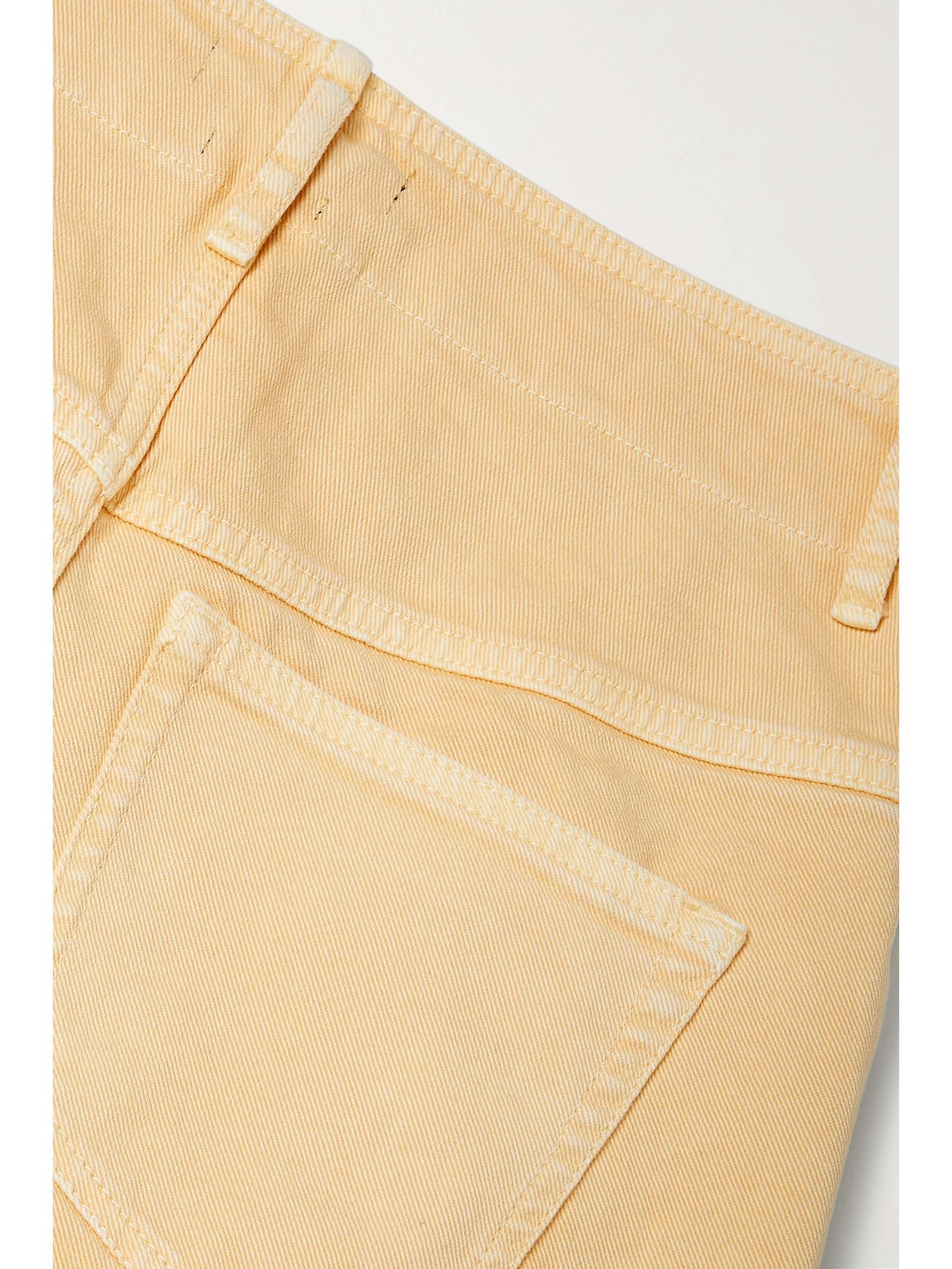 ISABEL MARANT Niliane cropped high-rise slim-leg jeans
