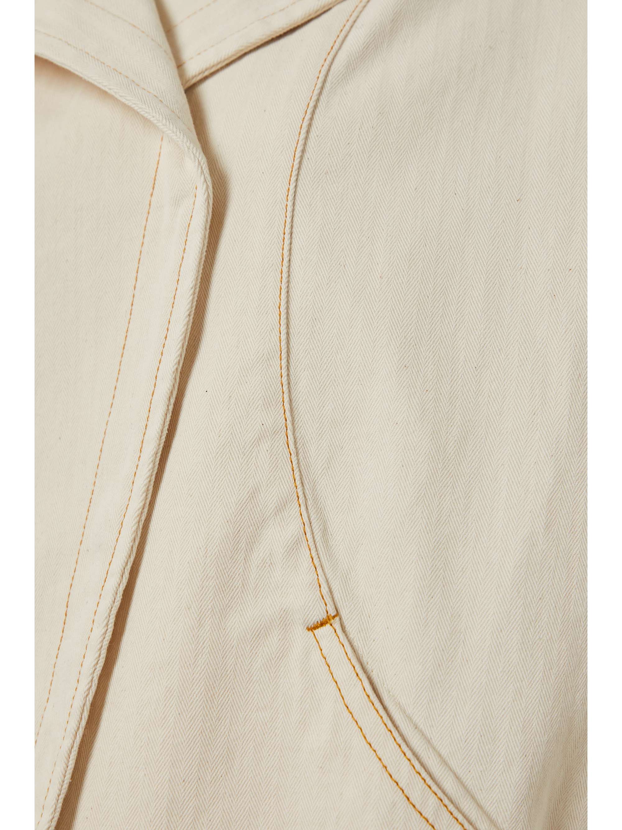 ISABEL MARANT Pauline herringbone cotton jacket