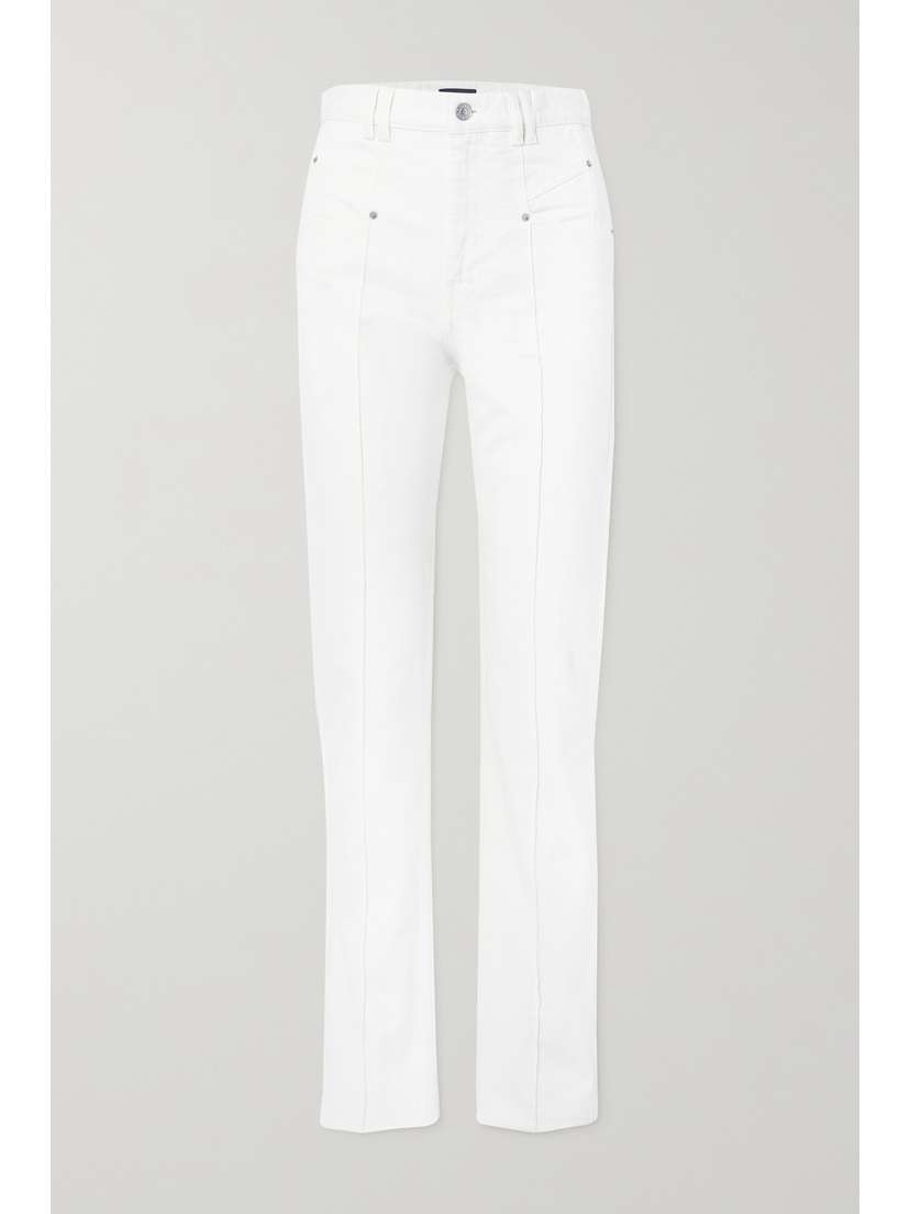 Isabel Marant Nikora High-rise Straight-leg Jeans