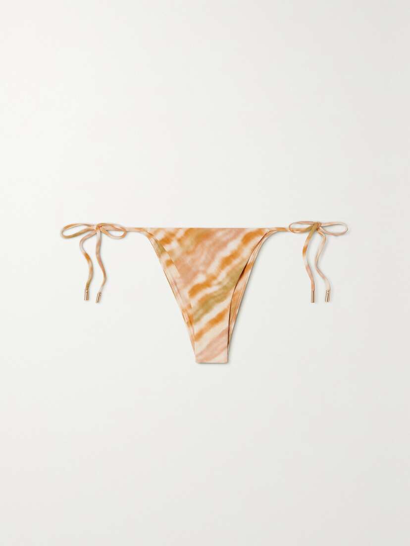 Cult Gaia Estella Tie-dyed Recycled Bikini Briefs