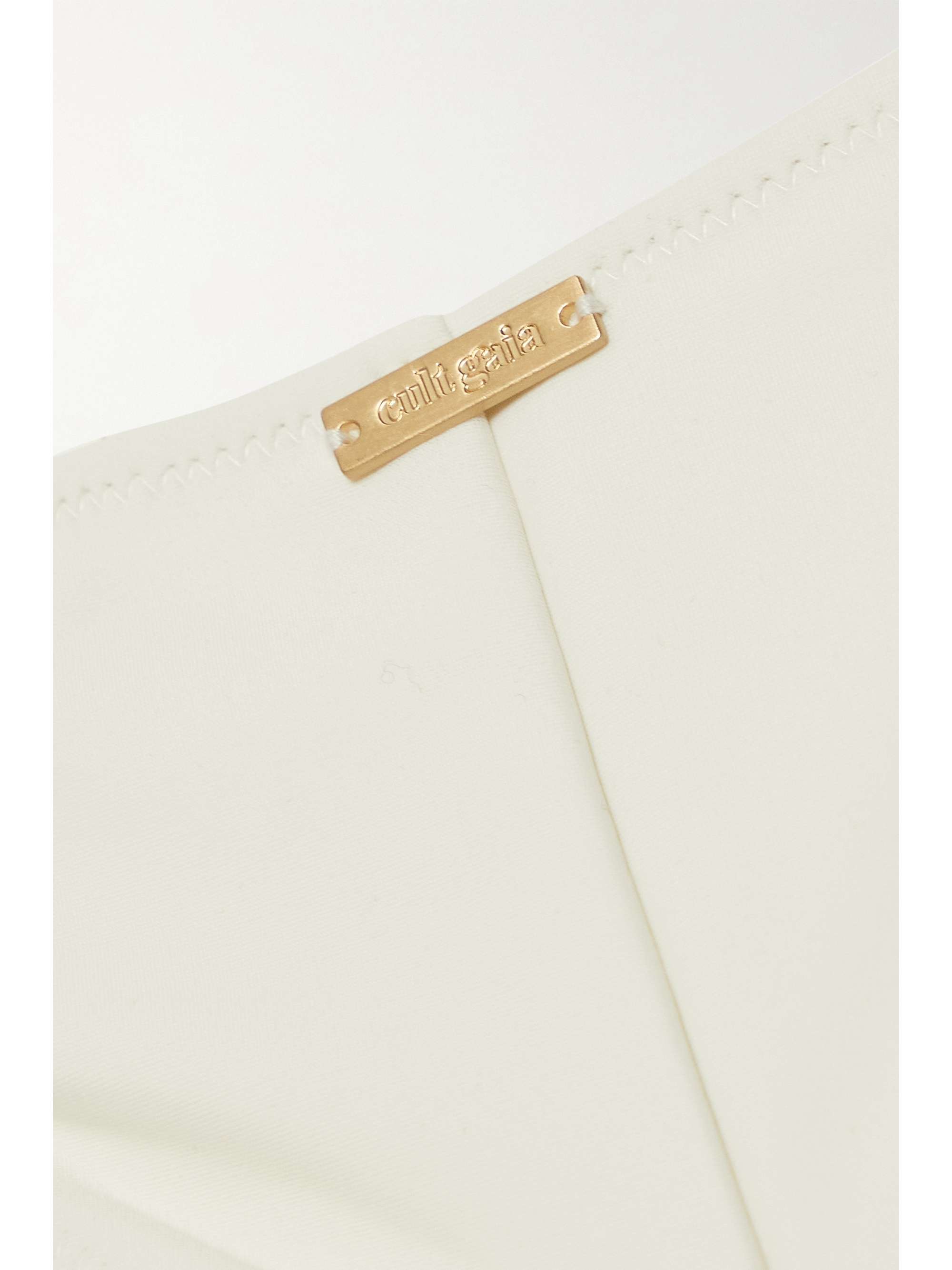 CULT GAIA Amberae embellished recycled bikini briefs