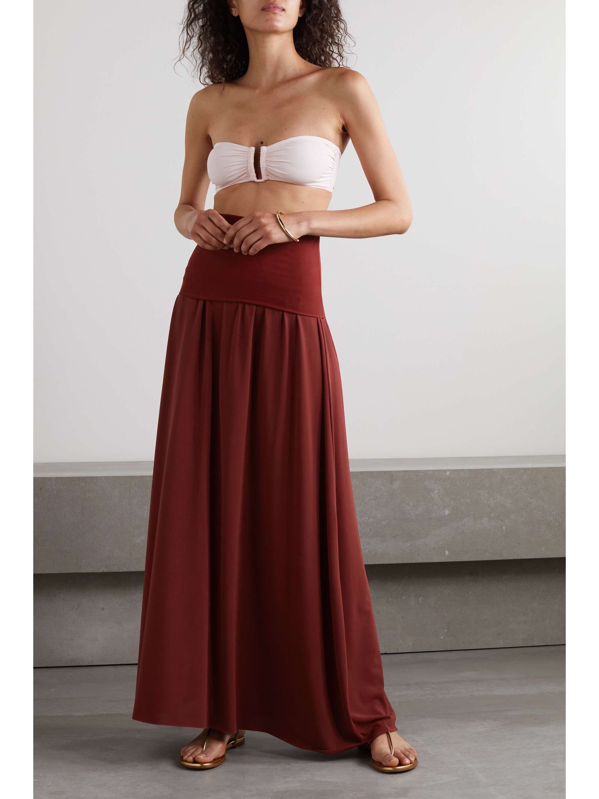 ERES Oda strapless stretch-jersey maxi dress | NET-A-PORTER