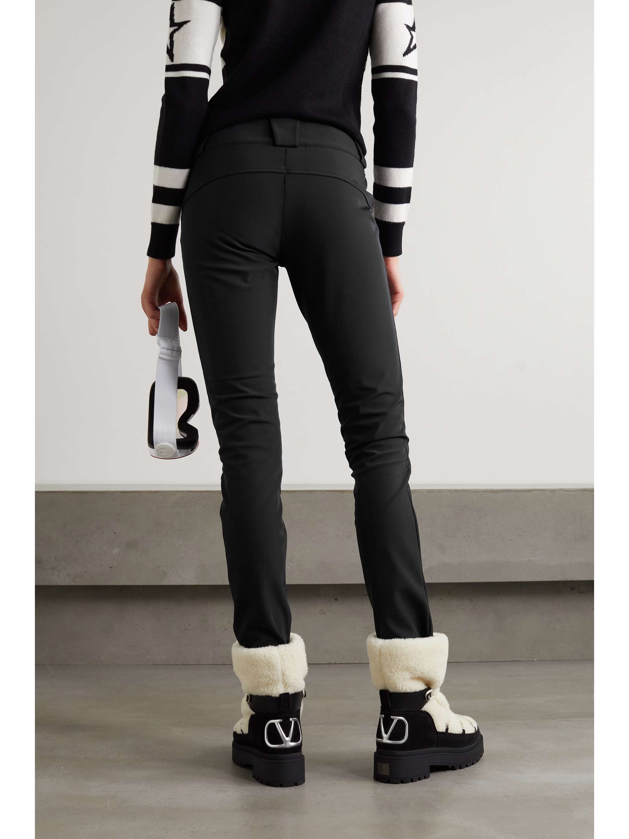 Black Aurora skinny ski pants | PERFECT 