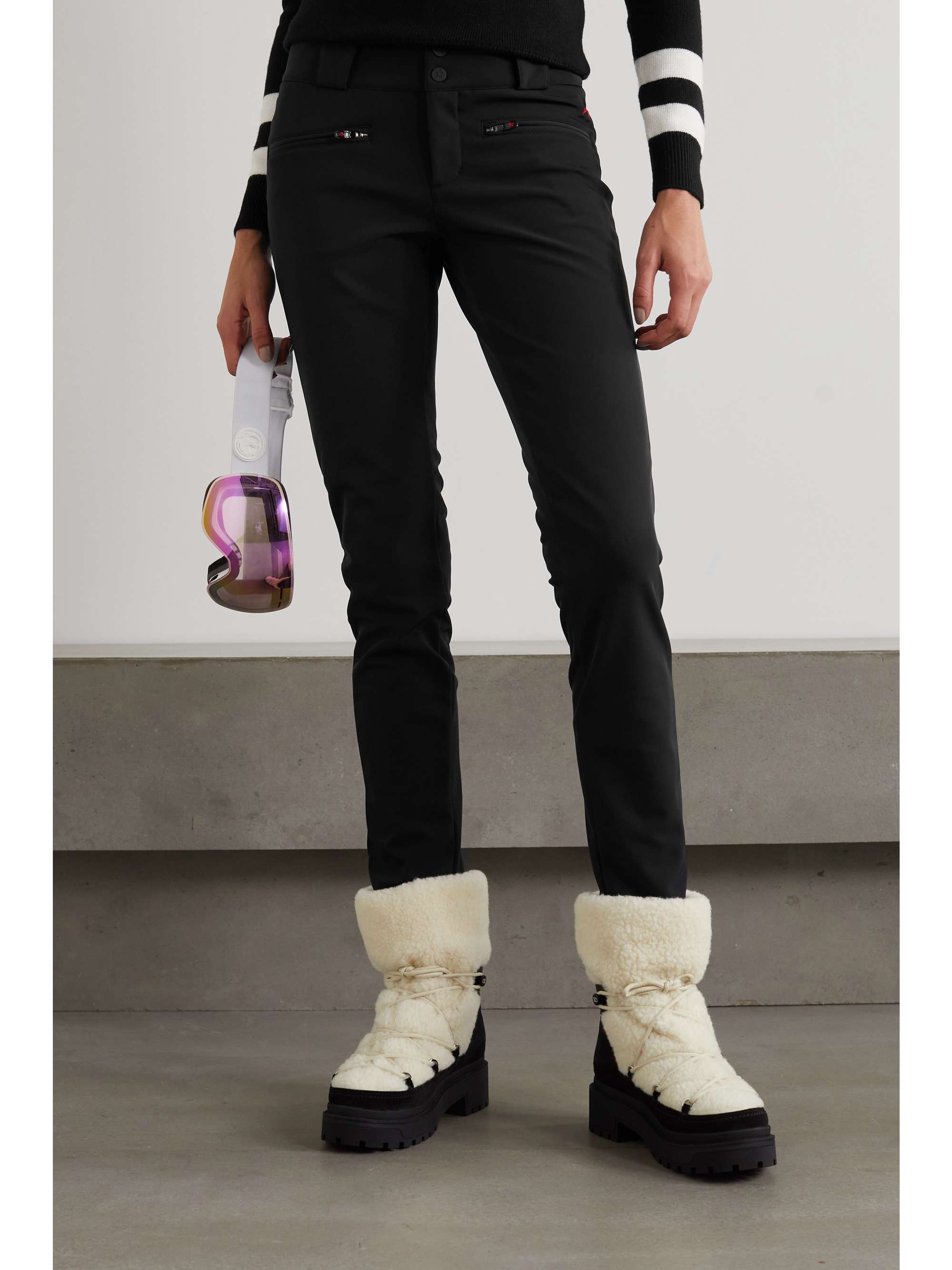 Black Aurora skinny ski pants | PERFECT 