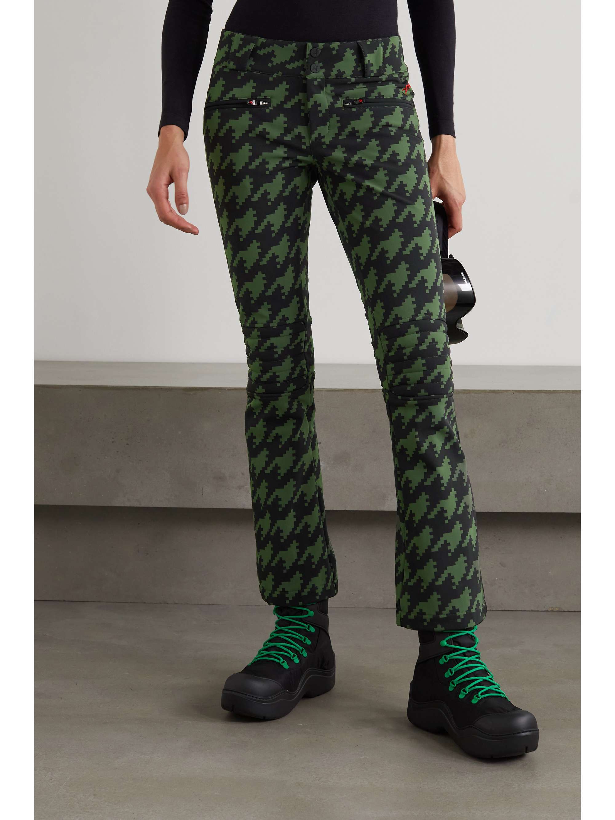 perfect moment houndstooth ski pants
