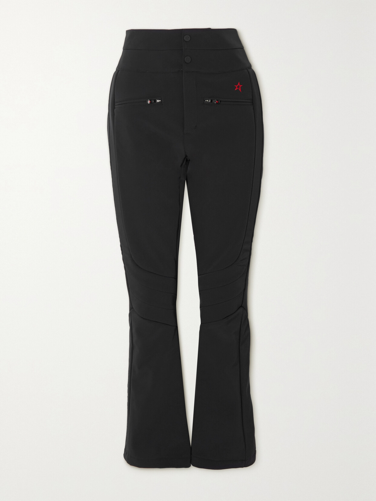 Perfect Moment Aurora High-rise Flared Ski Pants In Black