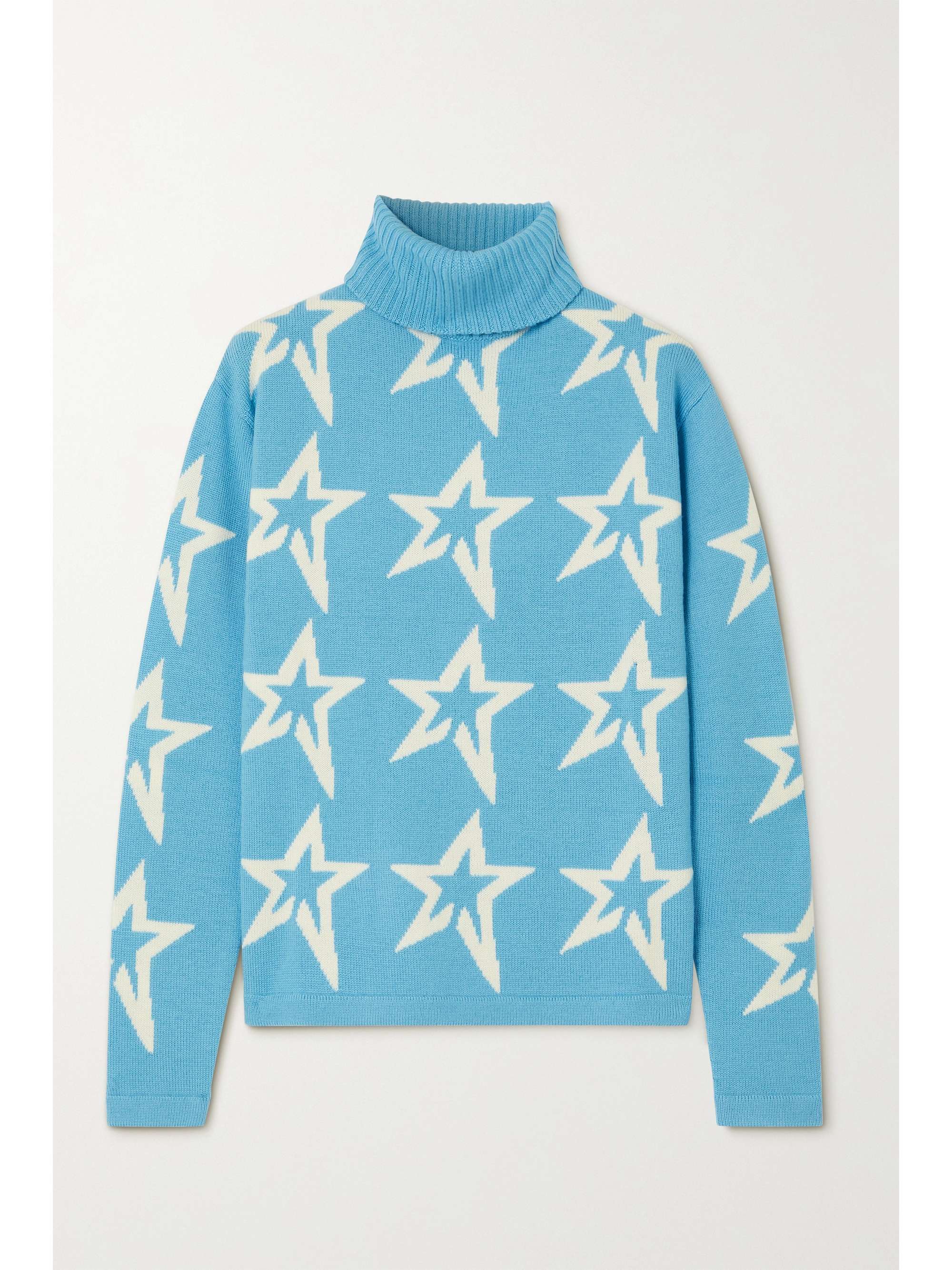 PERFECT MOMENT Star Dust intarsia merino wool turtleneck sweater