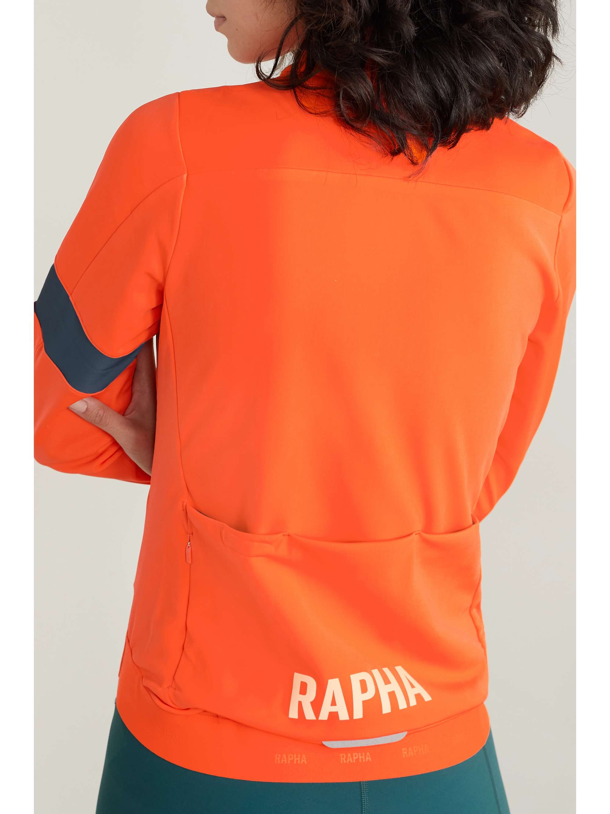 RAPHA Pro Team shell-trimmed printed stretch-jersey jacket
