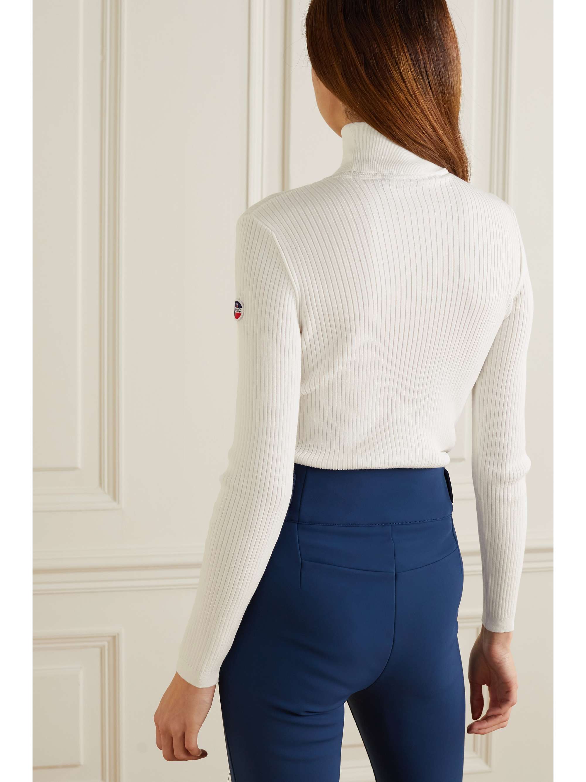 FUSALP Ancelle Rollkragenpullover aus Rippstrick