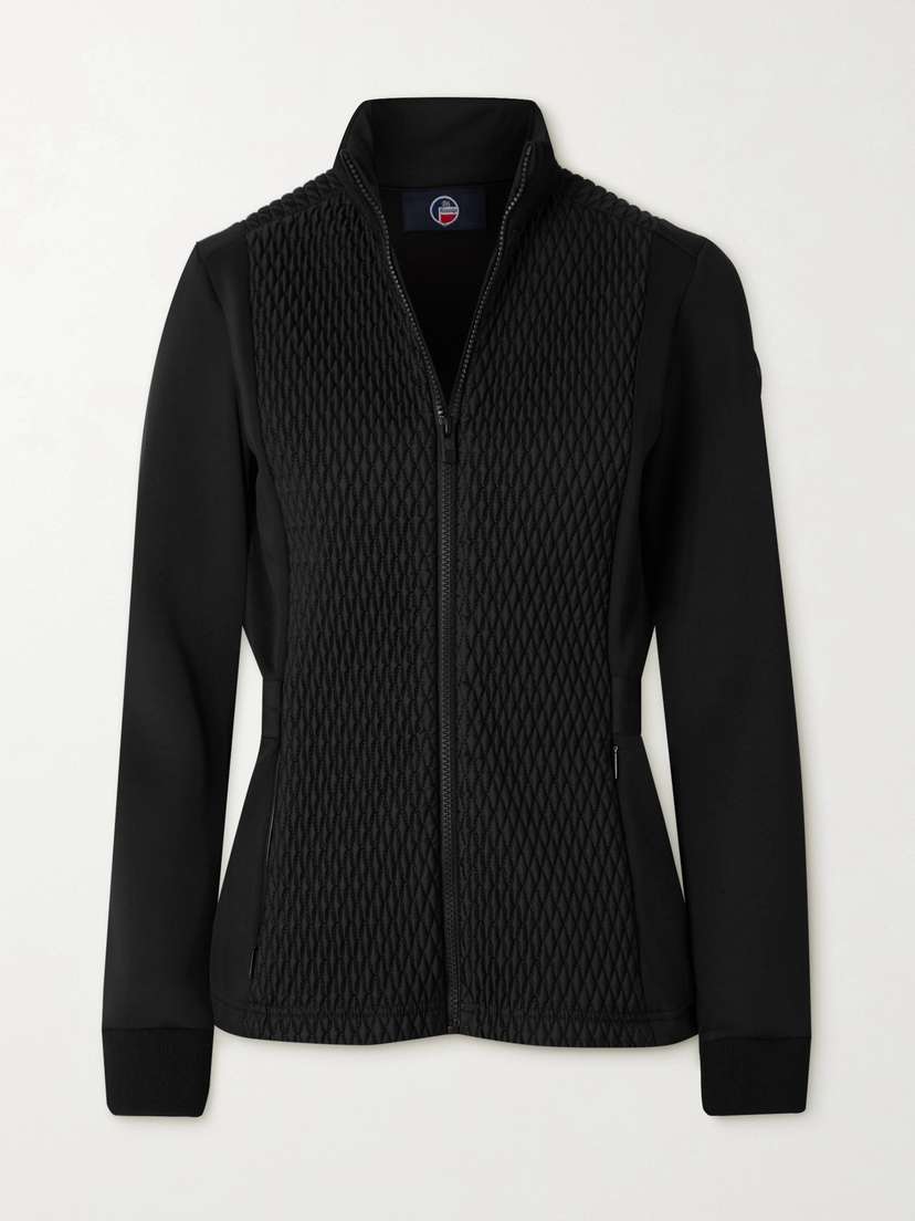 Fusalp Meryl Quilted Paneled Stretch-jersey Ski Jacket